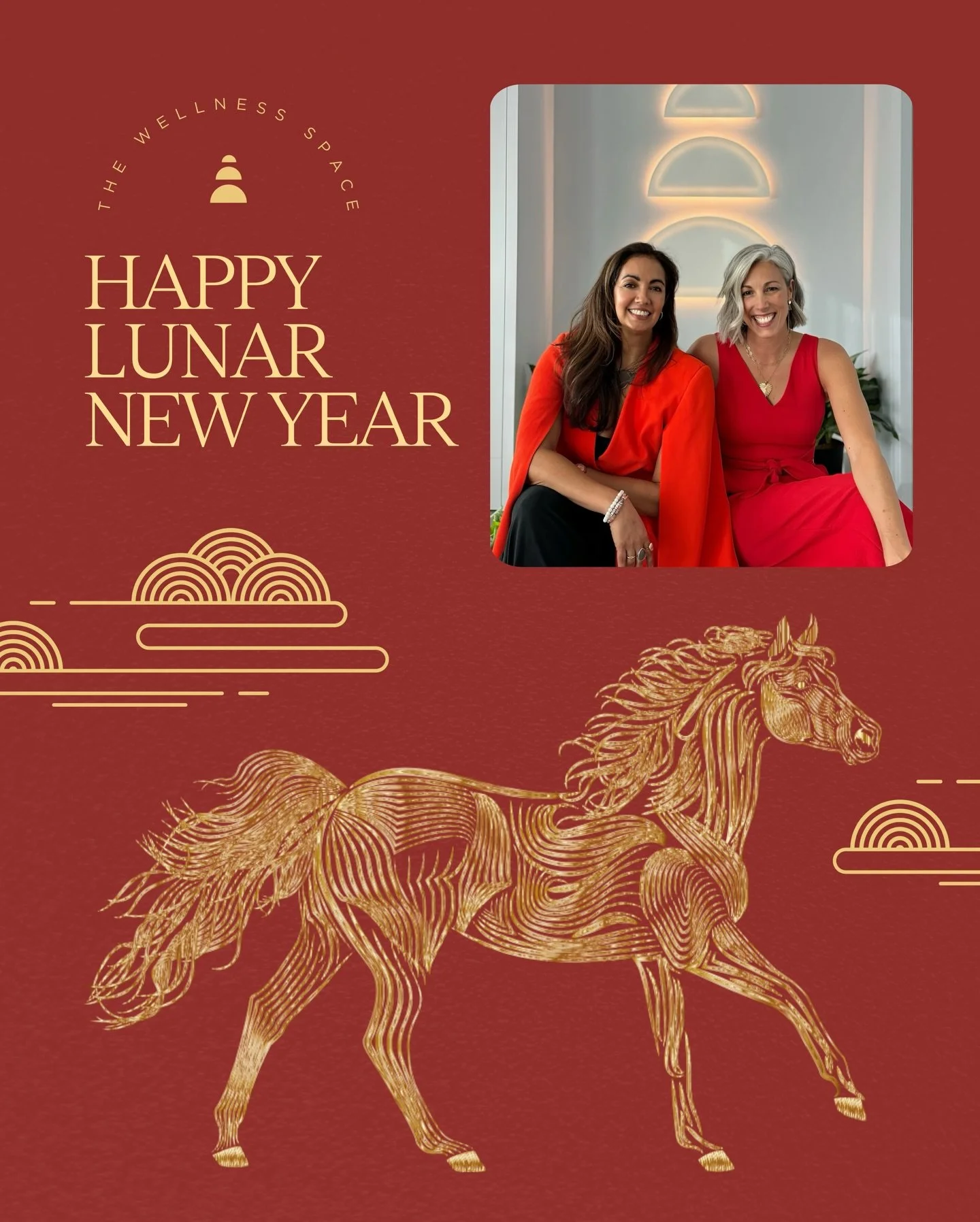 Happy Lunar New Year!

The Year of the Fire Horse arrives with a spark. A season of momentum, courage, and heart-led movement. Fire Horse energy doesn&rsquo;t ask us to rush&hellip; it invites us to rise.
To trust the inner pull forward, to move with
