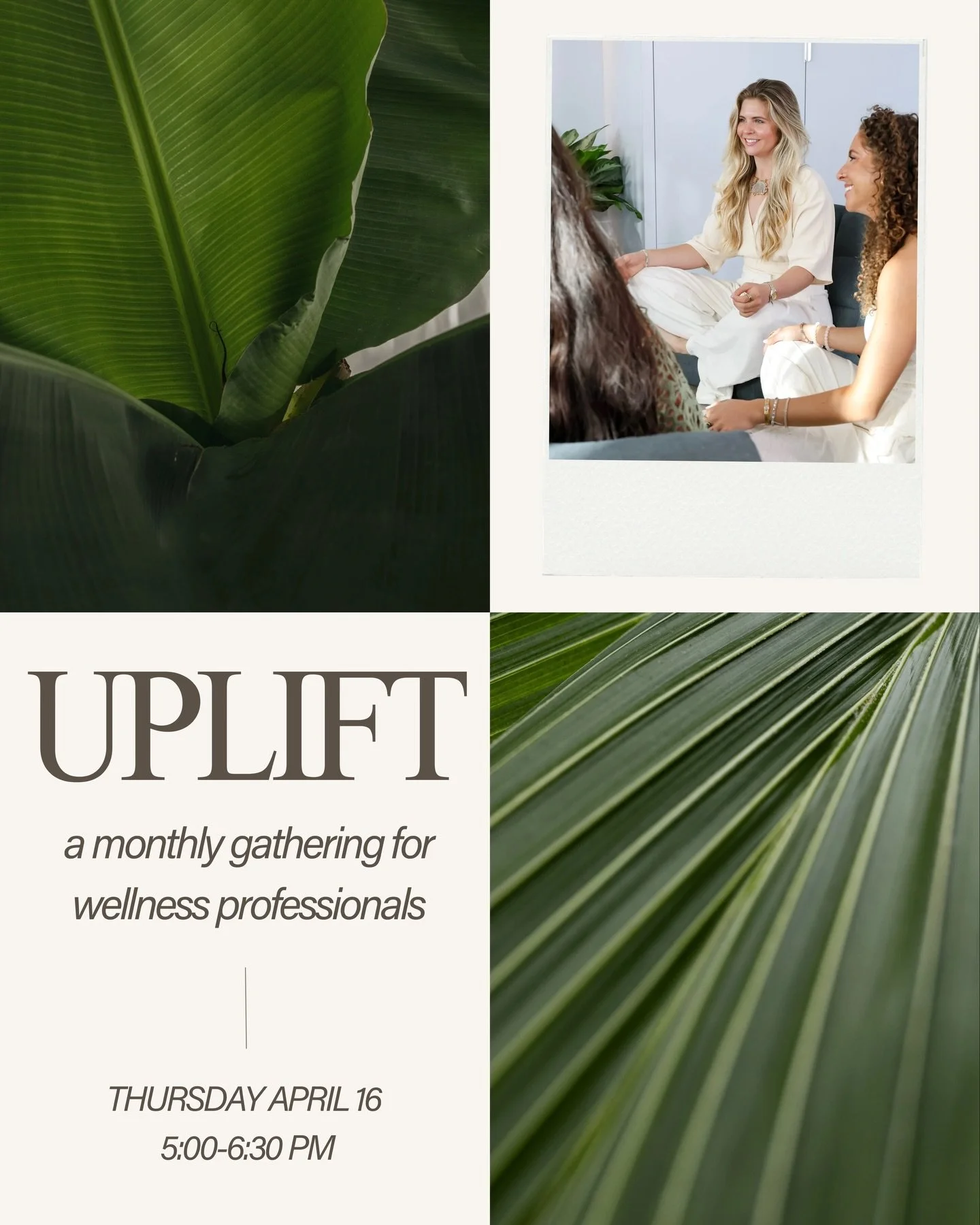 April Topic: how to set boundaries that feel grounded, not guarded. Wellness Professionals- make time for you this week 💫

Register at thewellness-space.com under classes