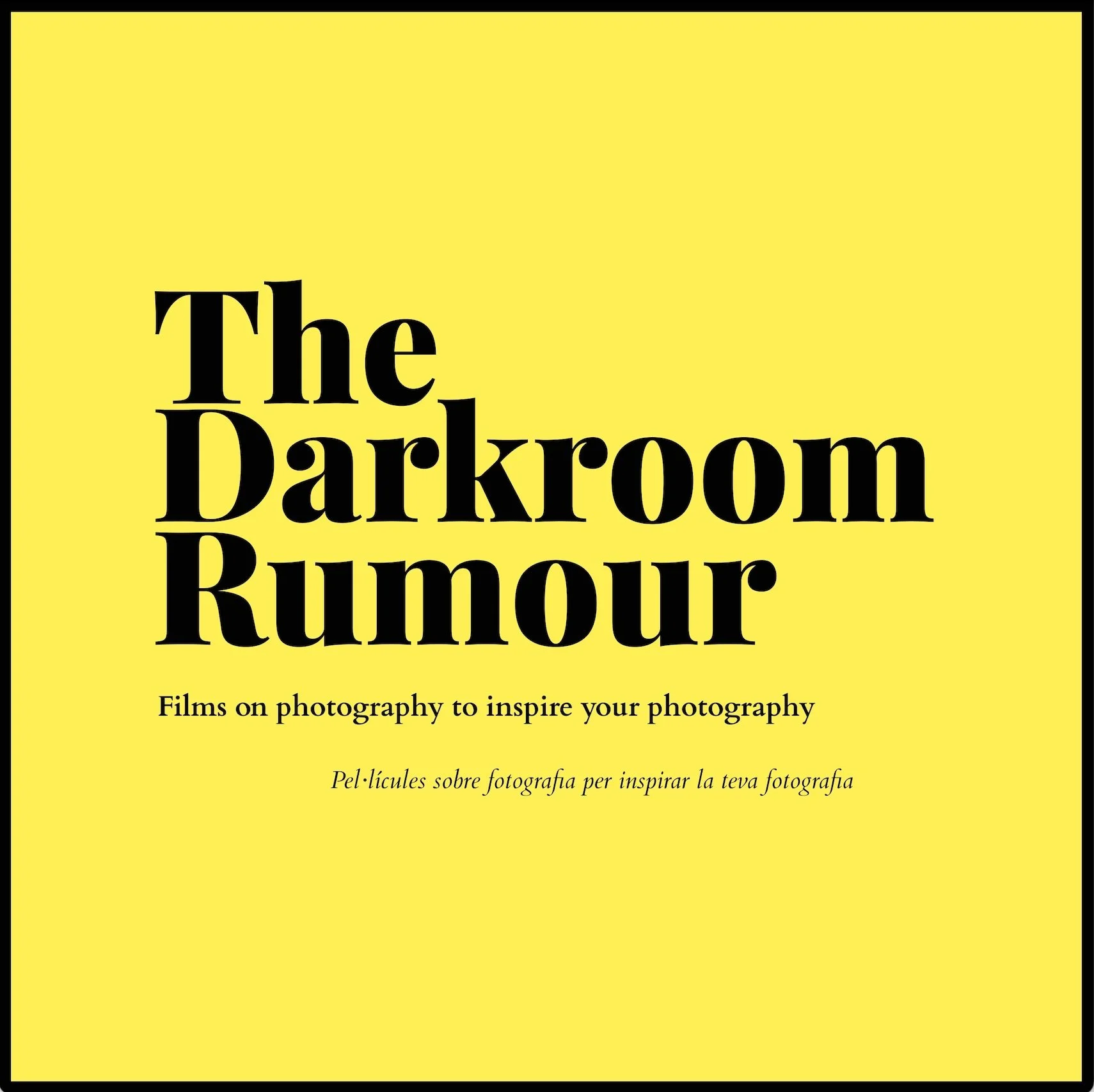 The Darkroom Rumour