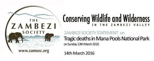 FACTUAL REPORT ON THE TRAGIC DEATHS OF TWO WILDLIFE CONSERVATION VOLUNTEERS IN MANA POOLS NATIONLA PARK