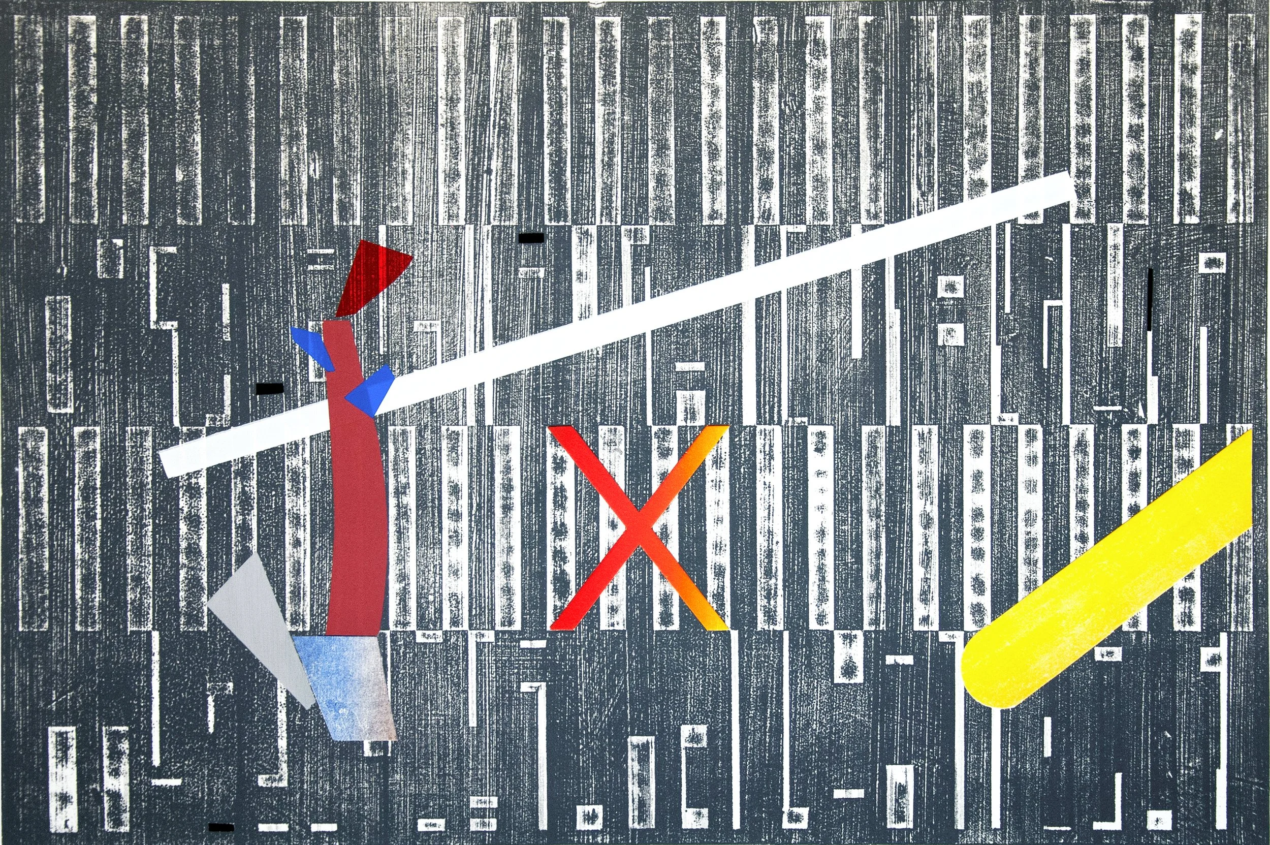 Detail of Splash print by Evan McLaughlin