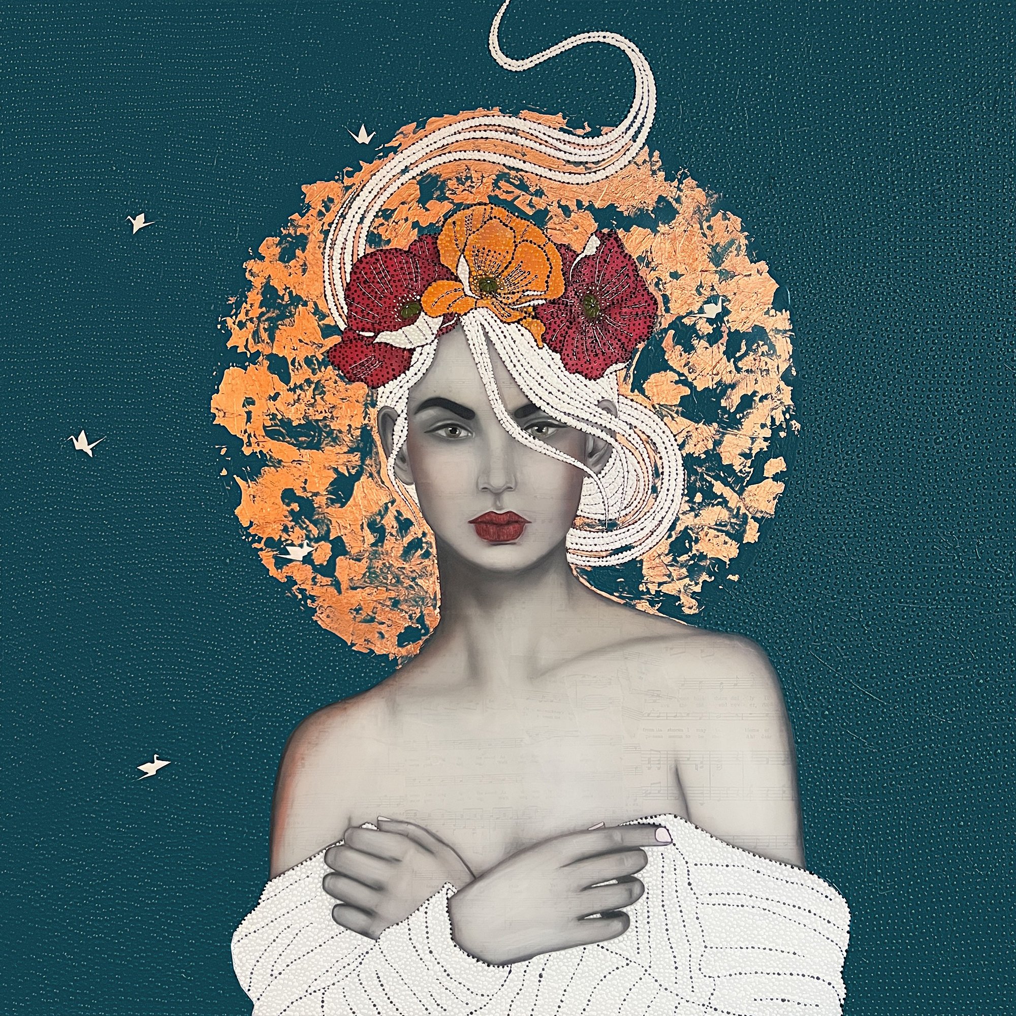 Natalie Briney_Send My Wish to the Universe_70x70cms.jpg