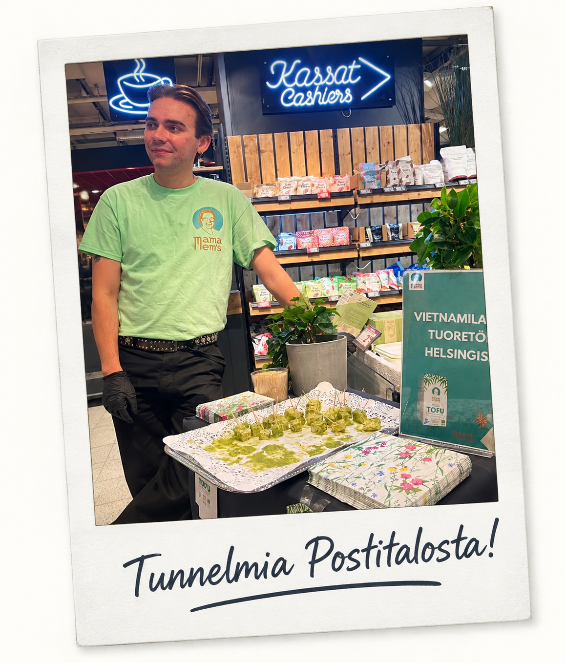Tunnelmia Postitalosta!