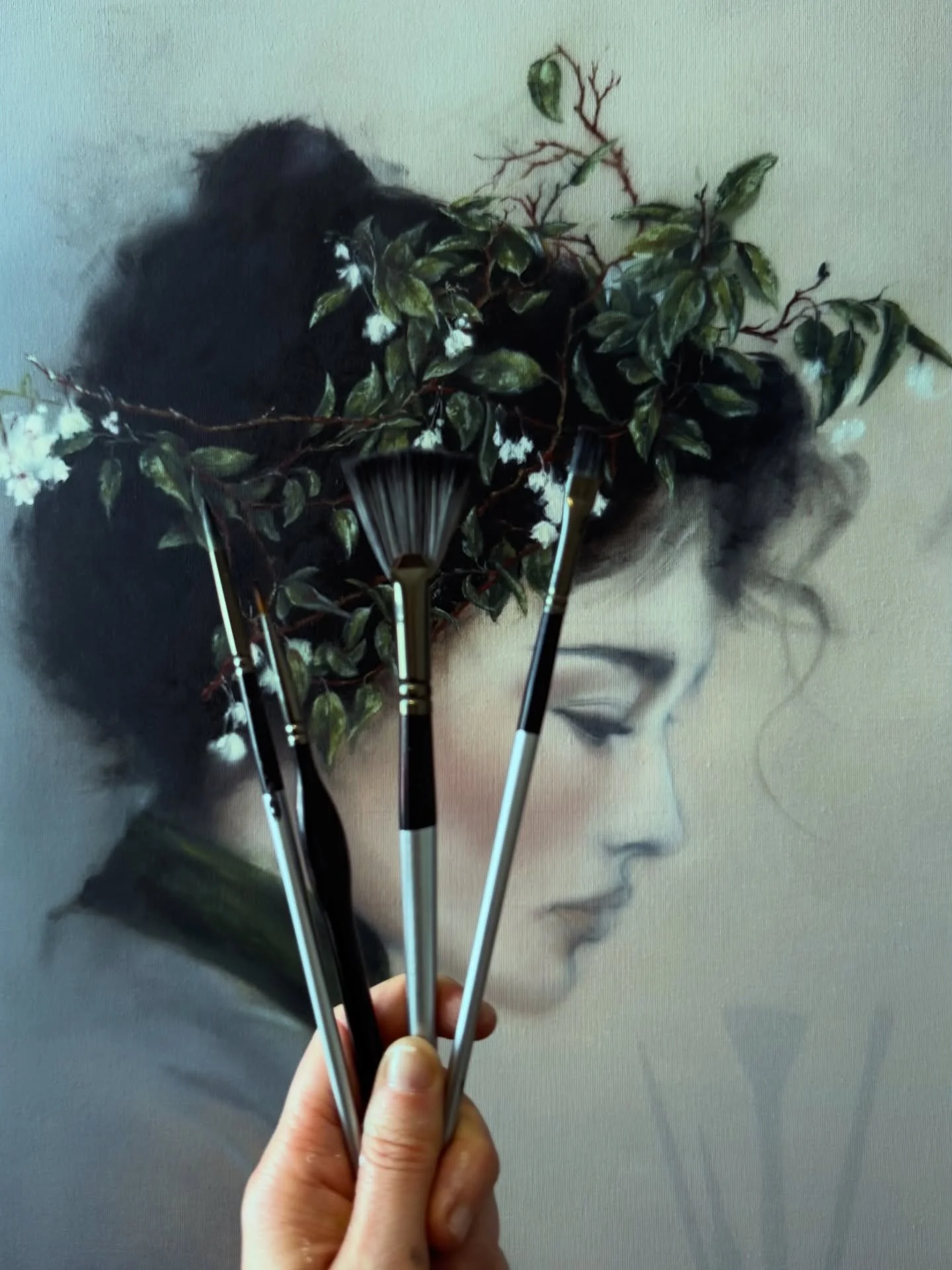 Took a few days away. Back in the studio now.

Progress from the next...