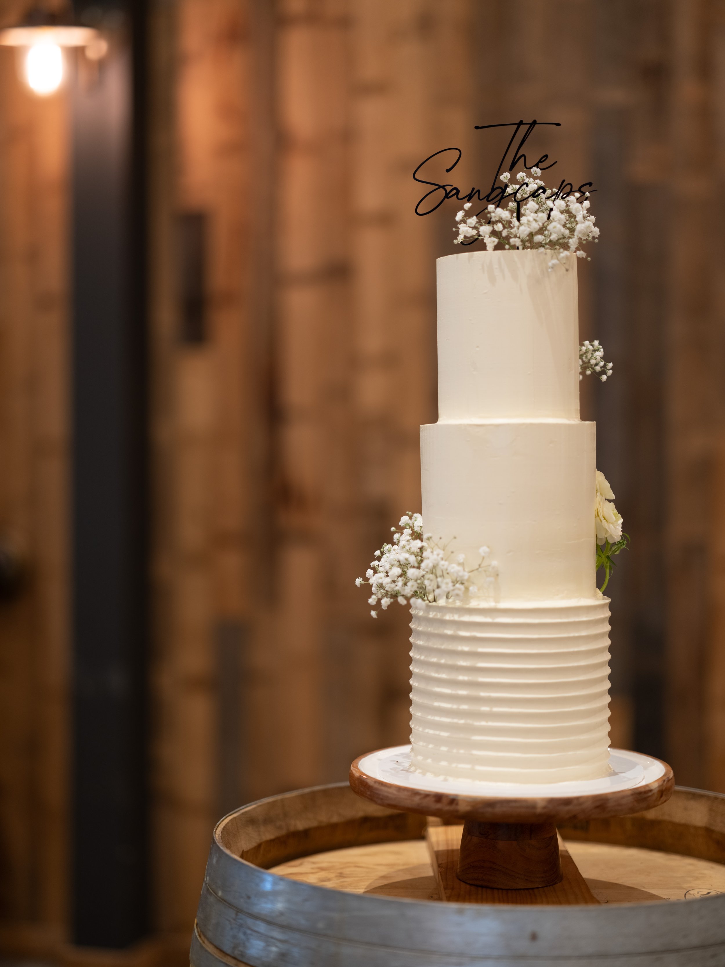3 Tier Wedding, buttercream finish.jpg