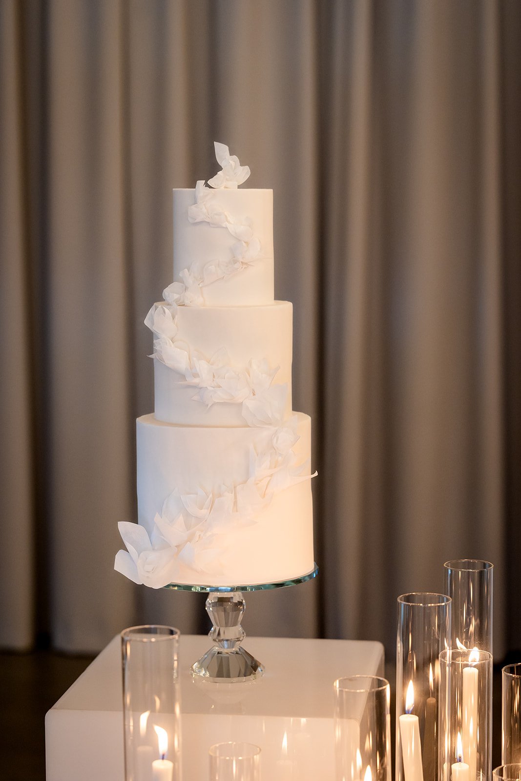 three tier fondant wafer paper cake, .JPG