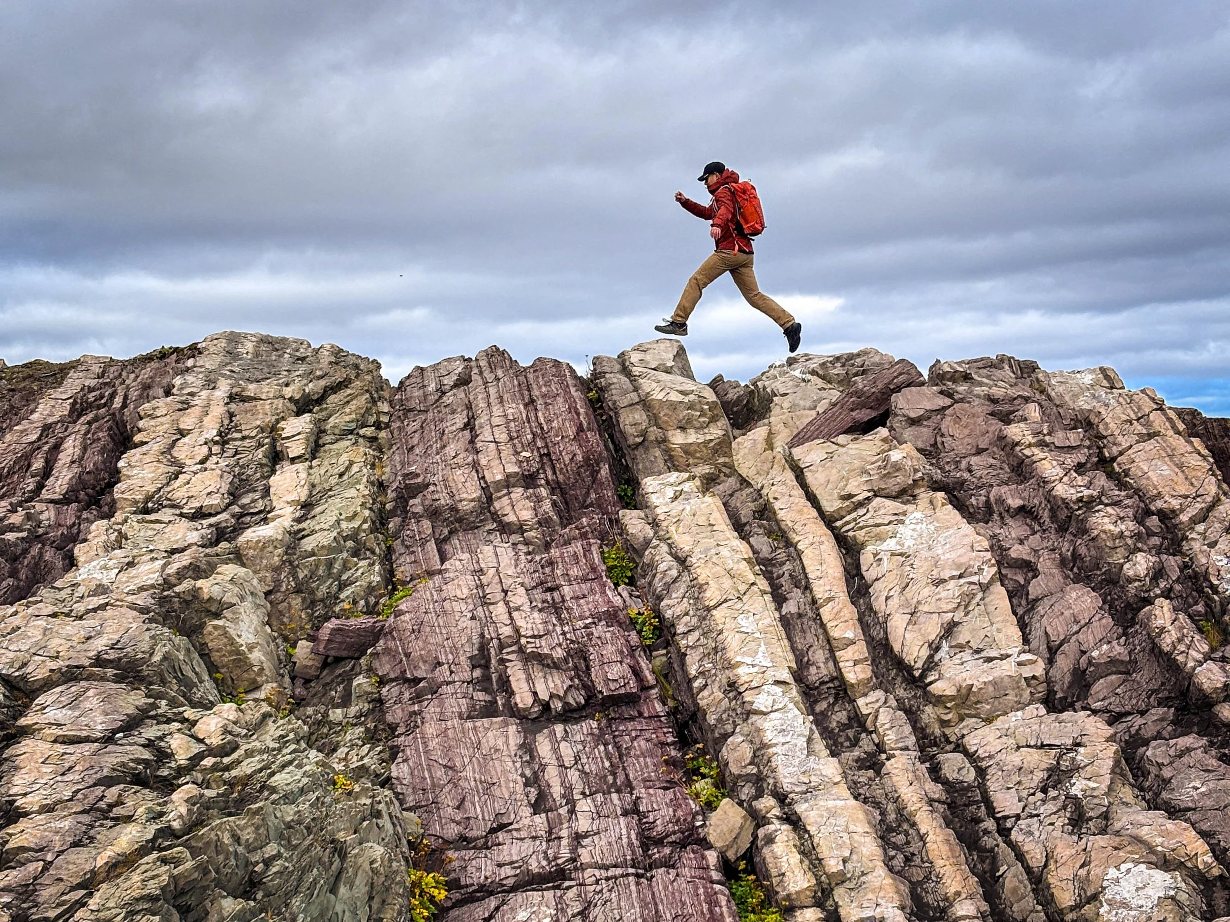 Straddling Across Million Years Apart, Ferryland NL