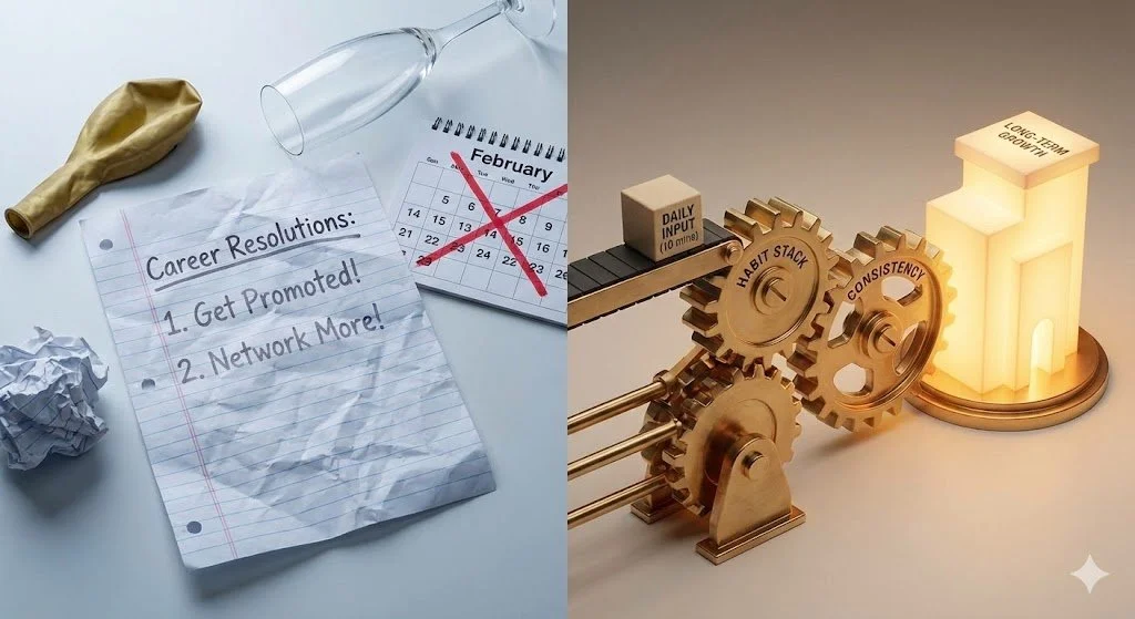Stop Making Career Resolutions. Start Building Career Systems.