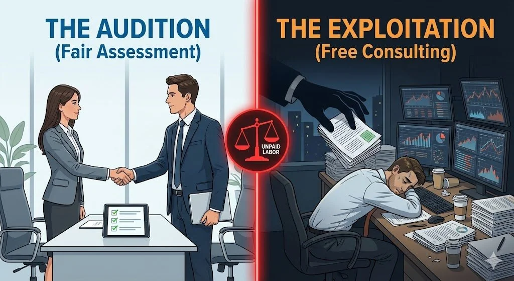 Am I Being Interviewed or Exploited? (The Fine Line Between Assessment and Free Labor)