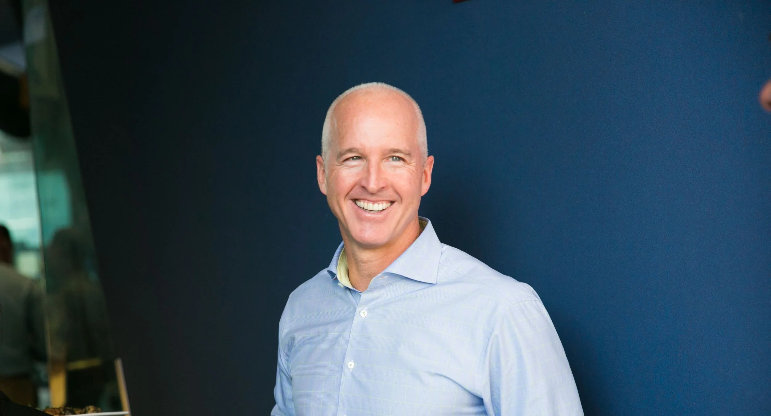 Republican governor candidate Mike Minogue