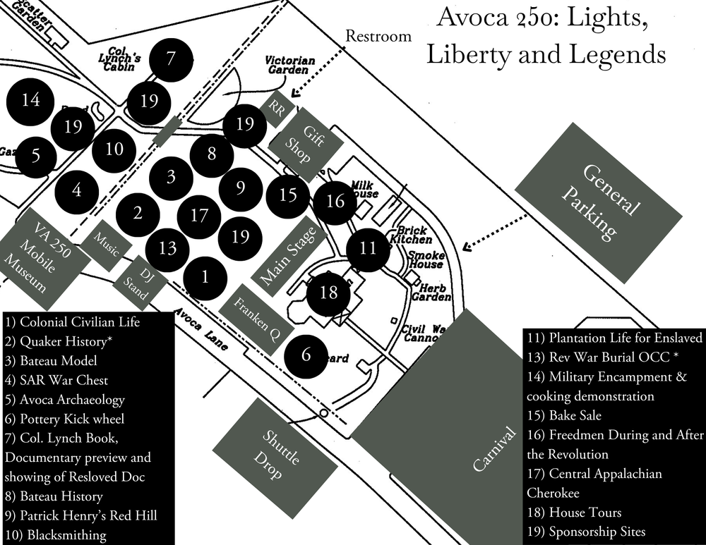 Avoca 250: Lights, Liberty, & Legends — Avoca Museum