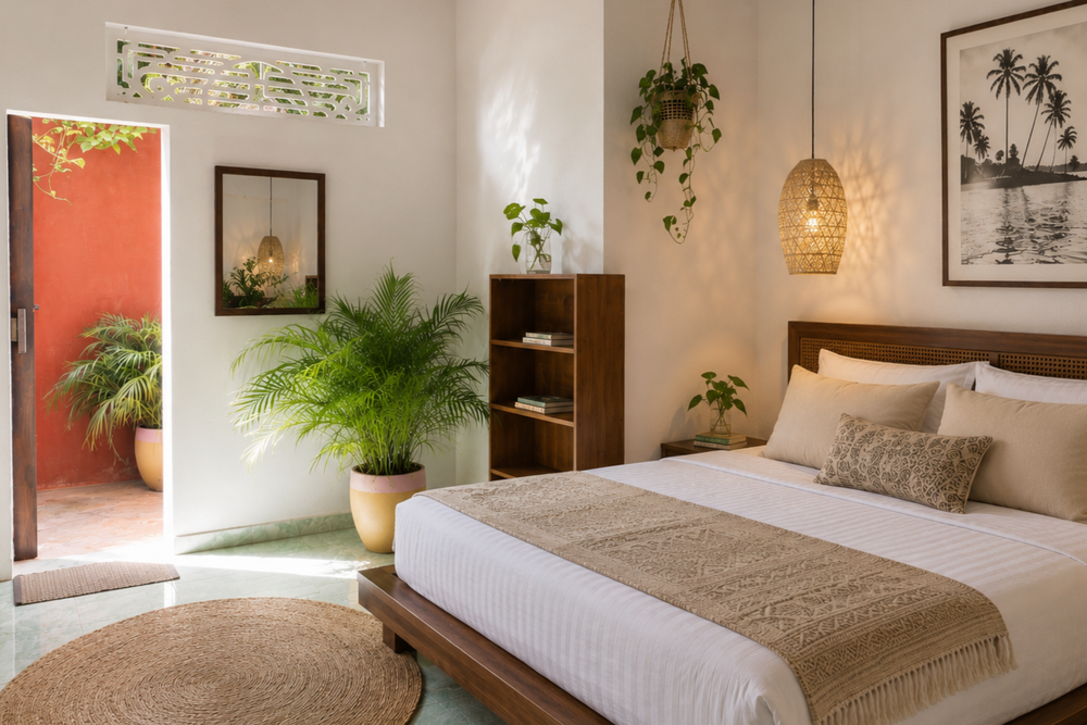 Budget room at Lotus Surf & Wellness, Ahangama
