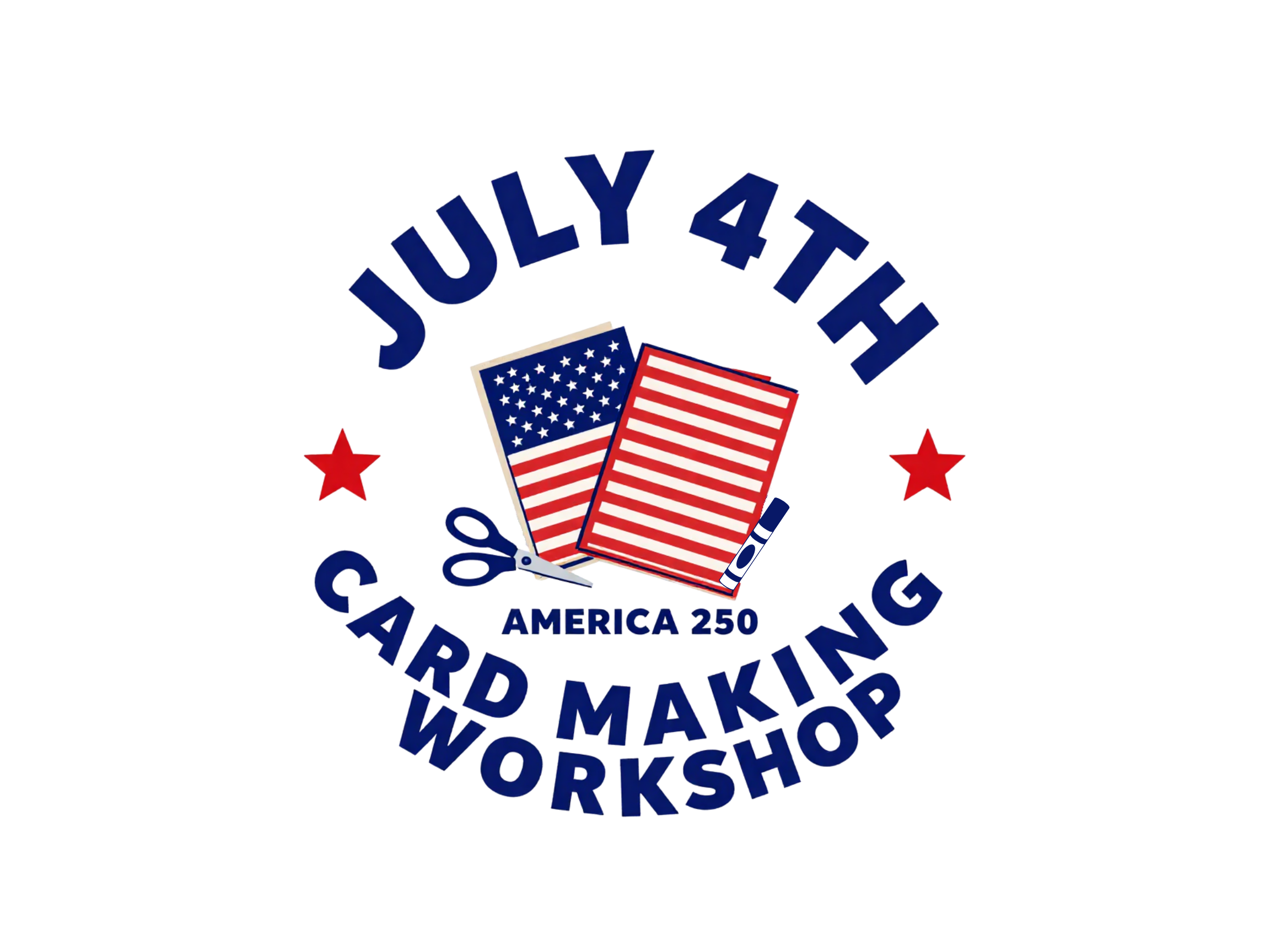 Happy 250th Birthday, America! Handmade Card