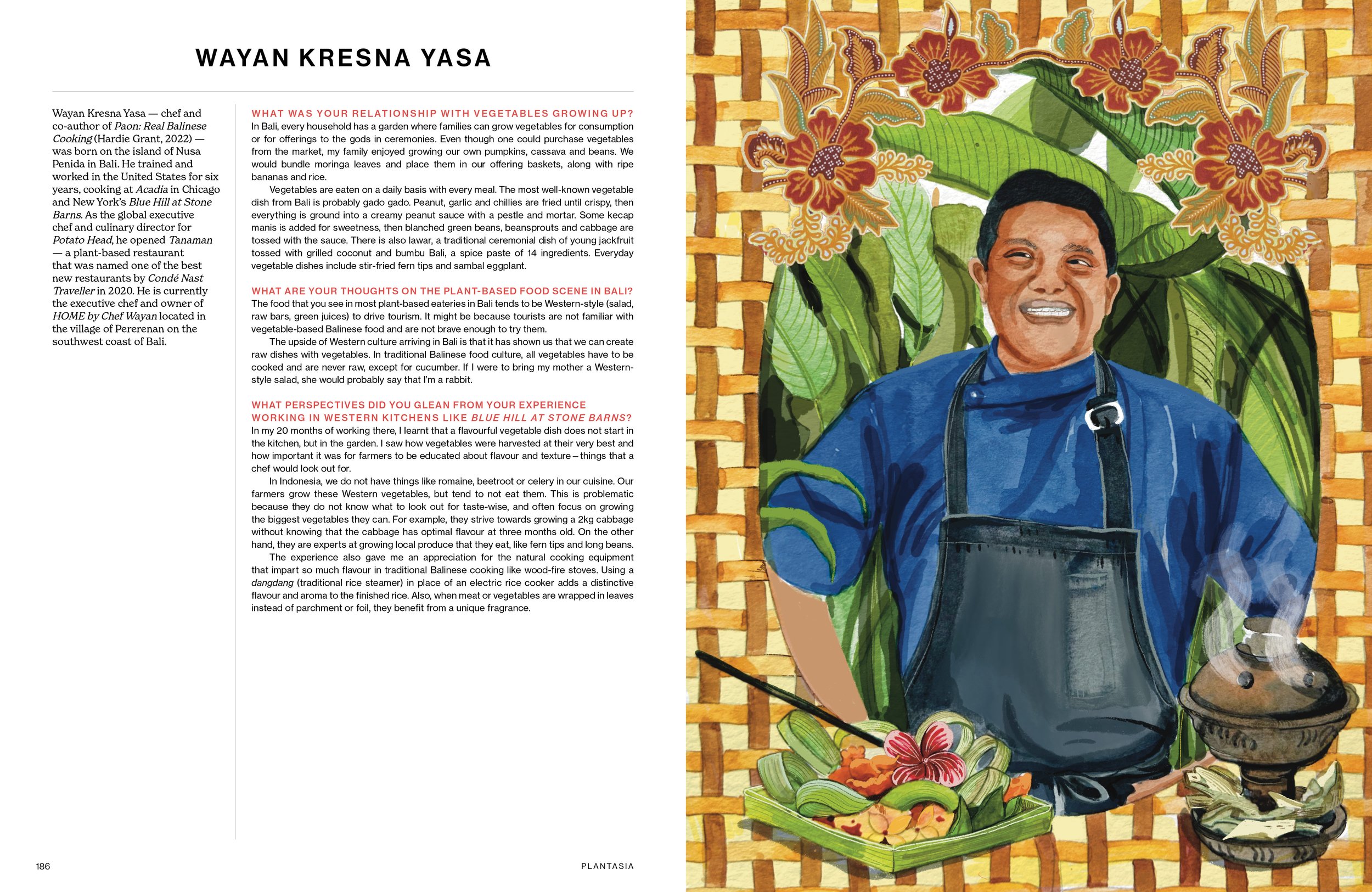 A profile of Wayan Kresna Yasa from Plantasia.