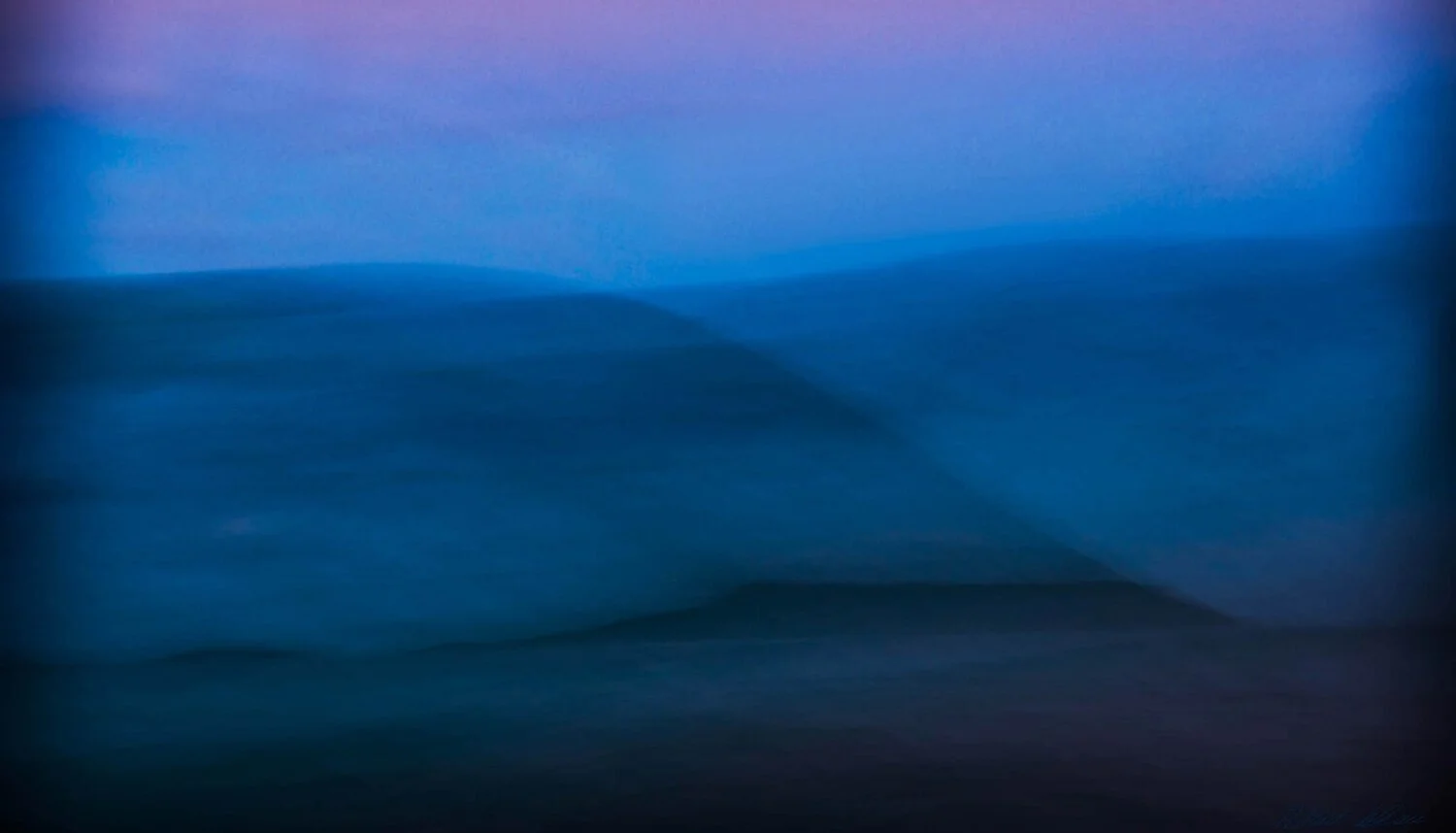MOODY BLUE, 100H X 175W EDITION 1/5