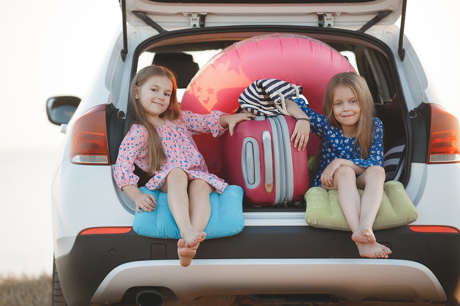 Packing cars for Vacations!