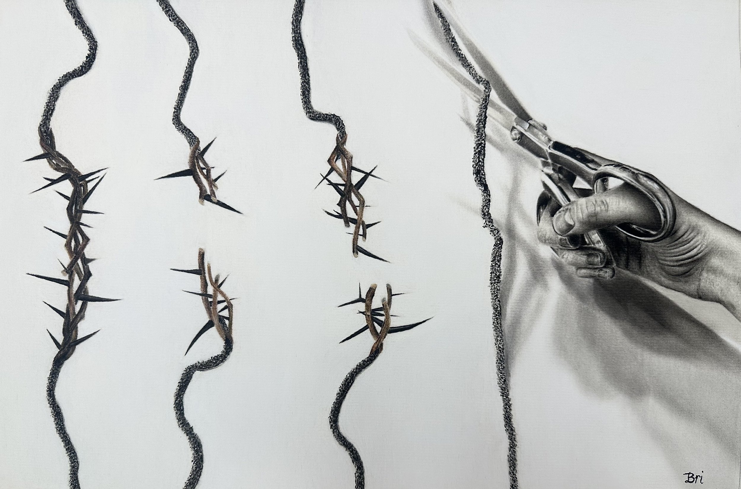 Fine Art Print- "Cutting Ties"