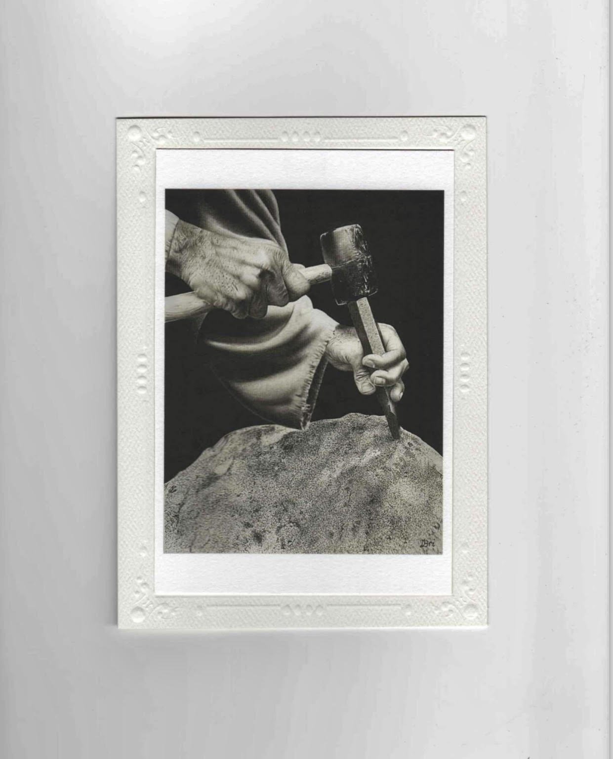 Blank Greeting Card- "The Refiner"