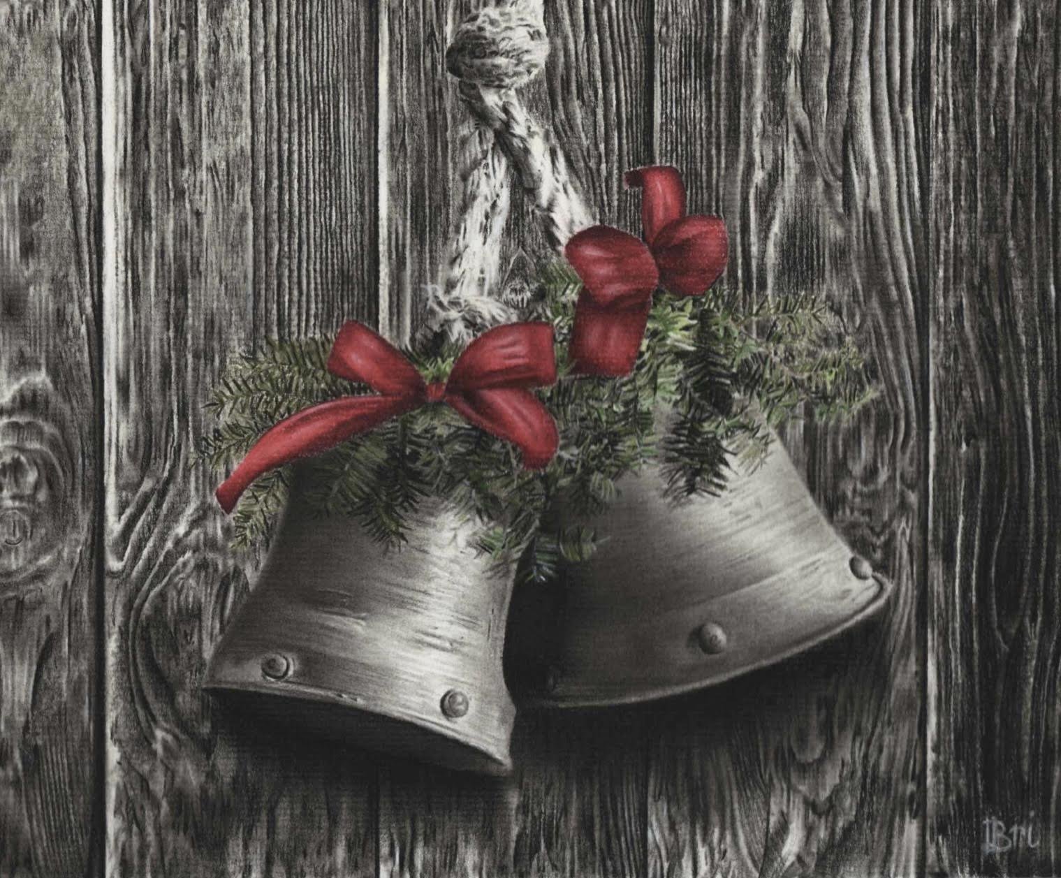 Fine Art Print- "Christmas Bells"
