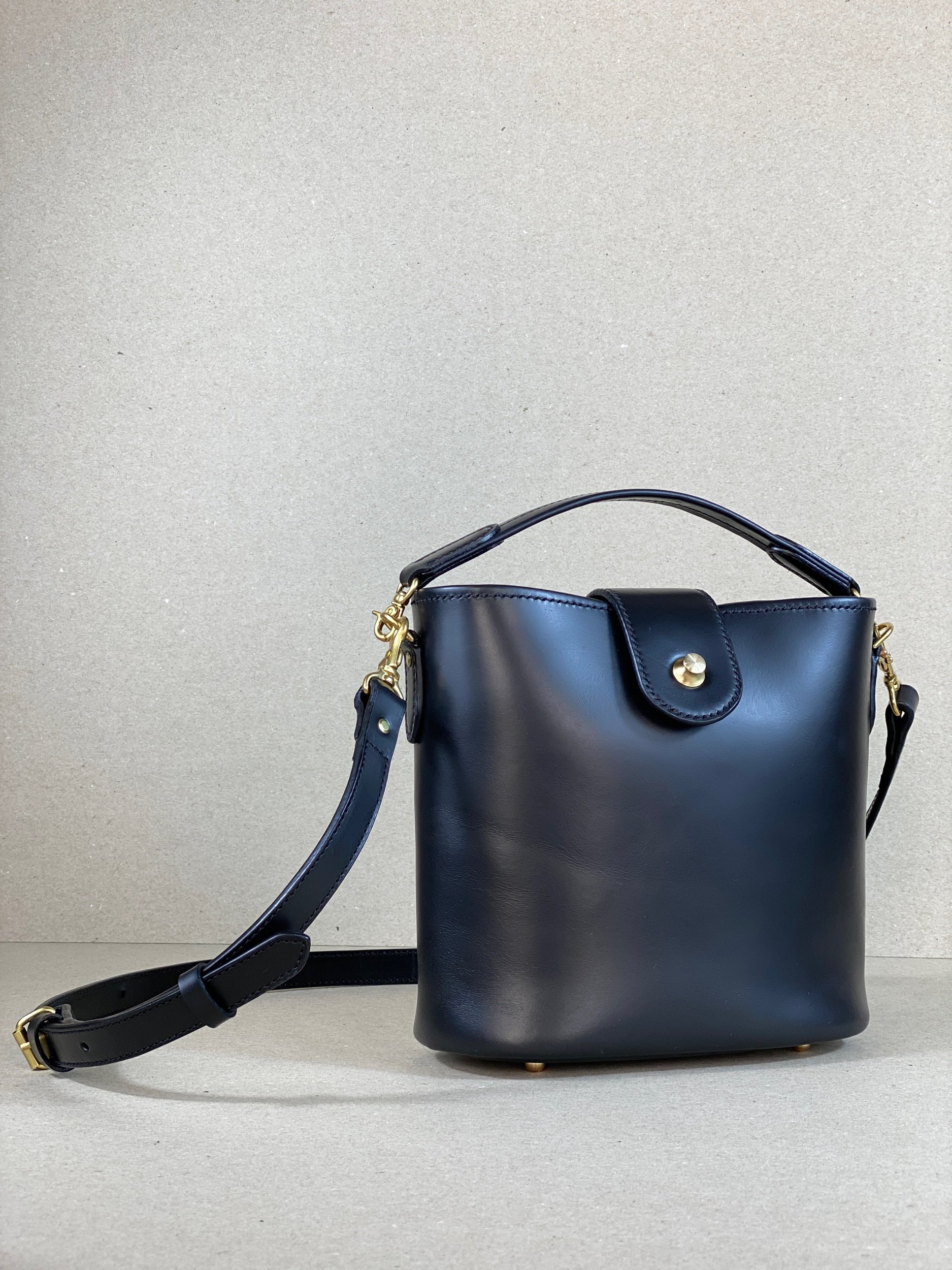 The Noir Bucket Bag