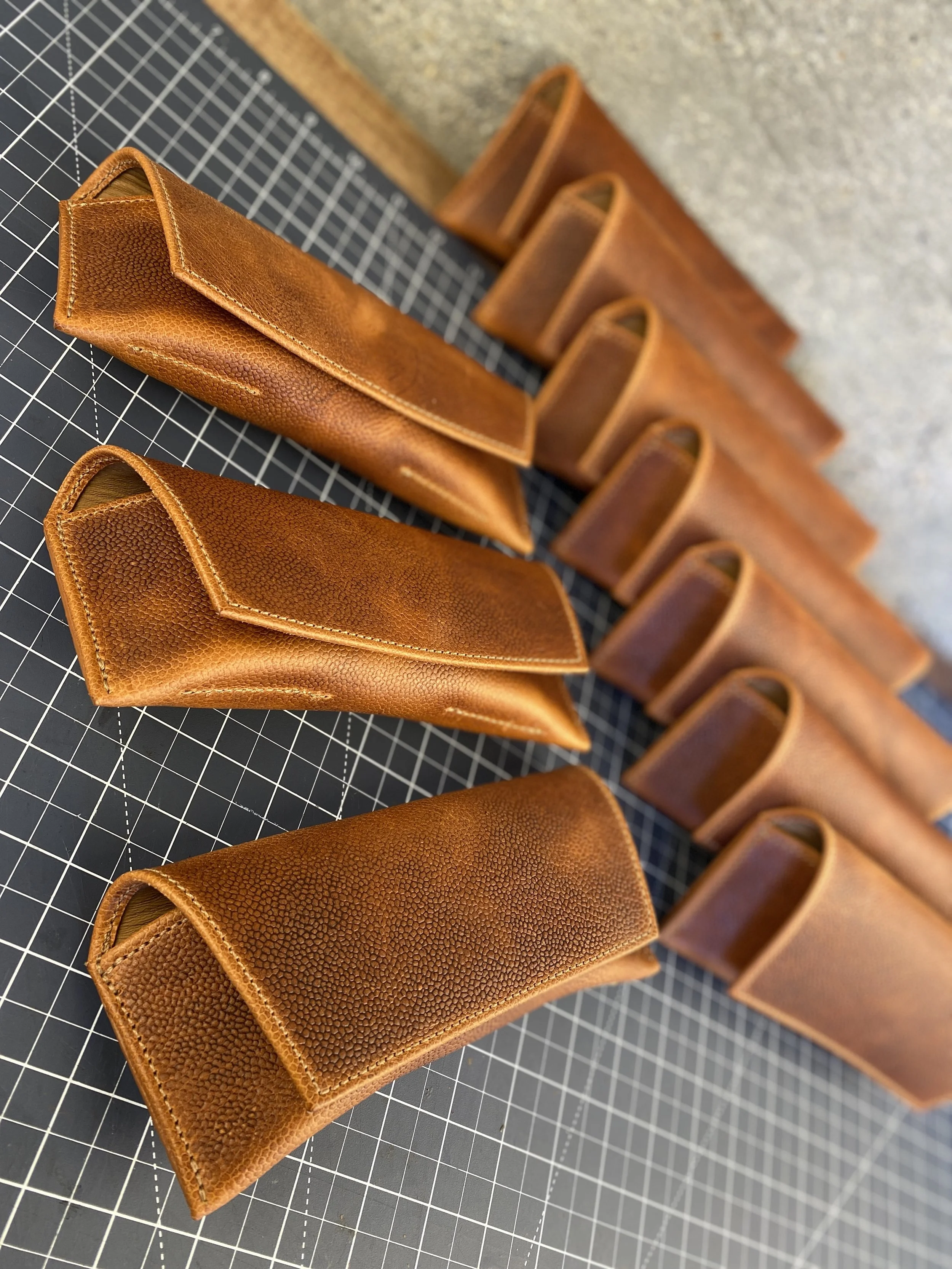 Luxury Leather Sunglasses Case