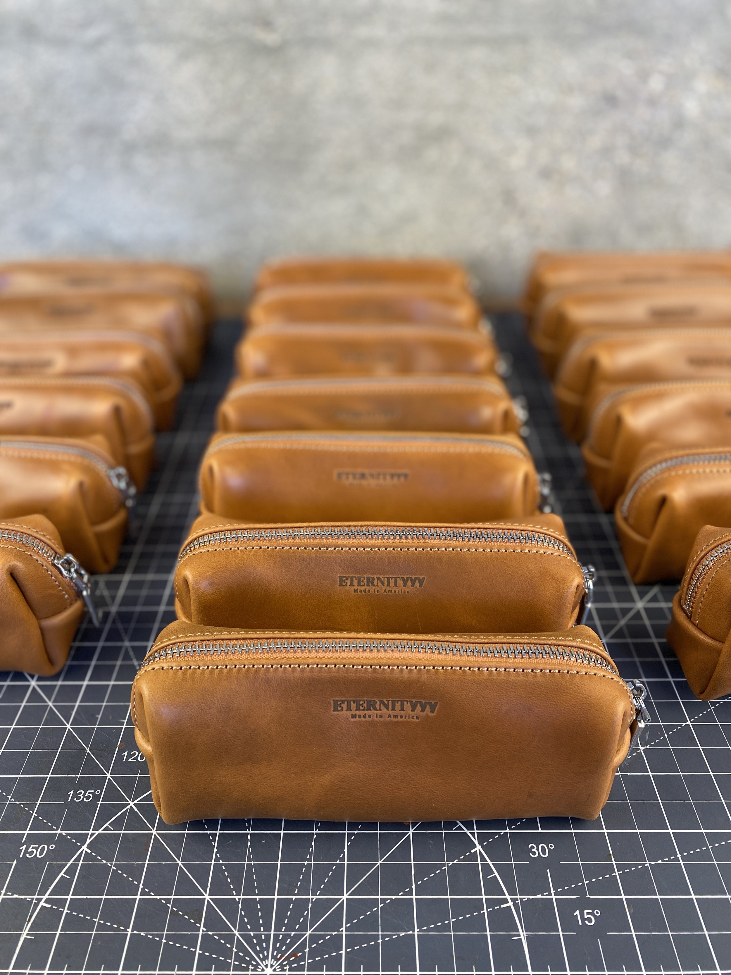 Horween Leather Mini Pencil Case