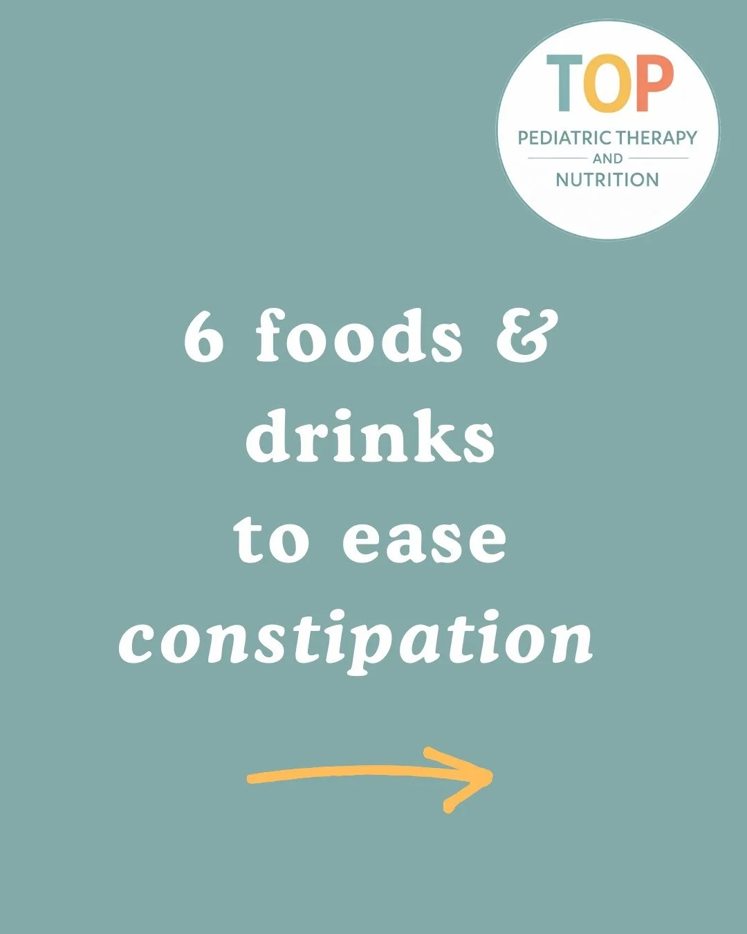 Does your child struggle with constipation? These are just a few of the foods and drinks that can help ease constipation and maintain healthy bowel movement patterns. If your child struggles with ongoing constipation, reach out to us to schedule a vi