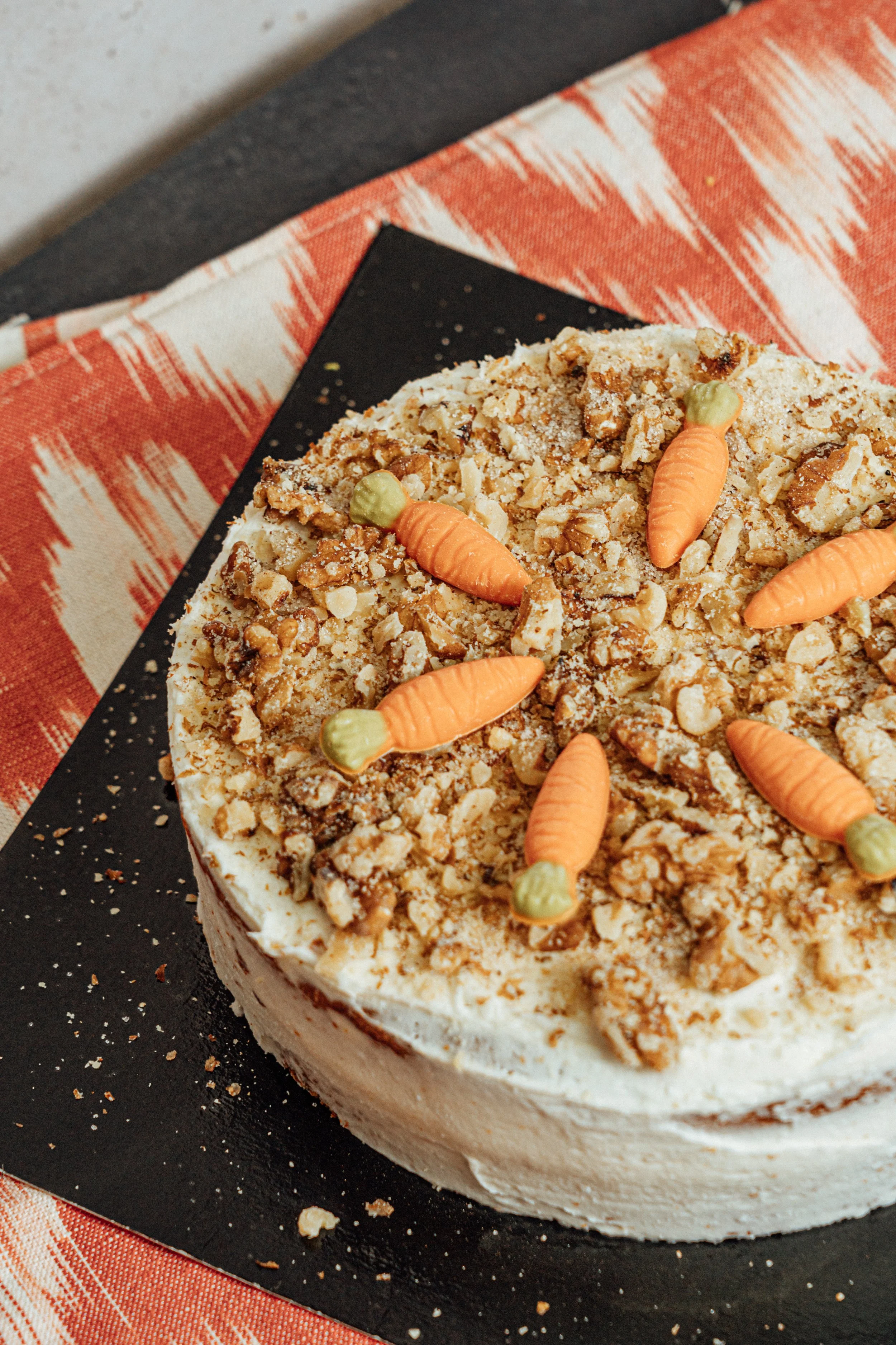 Tarta de zanahoria 