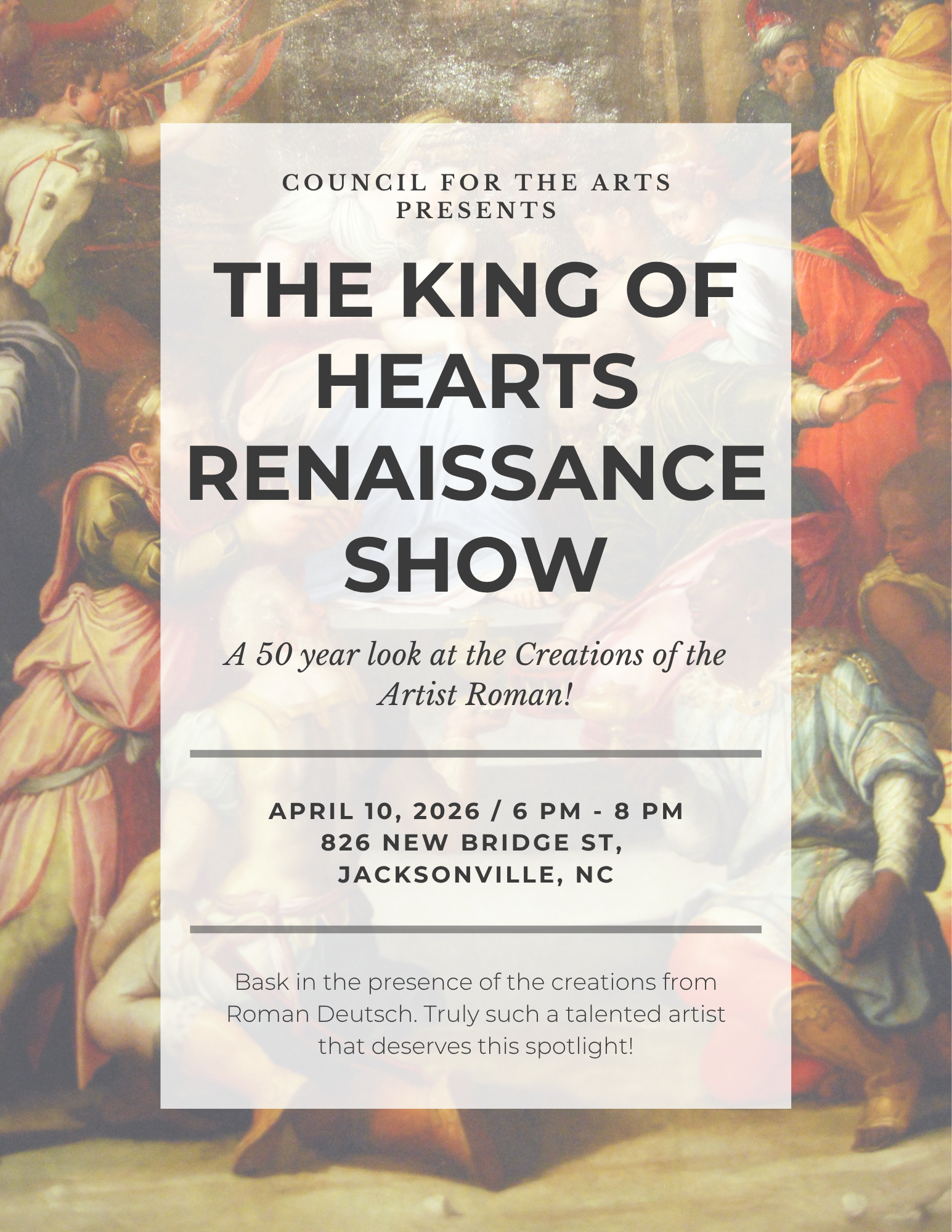 The King of Hearts Renaissance Show