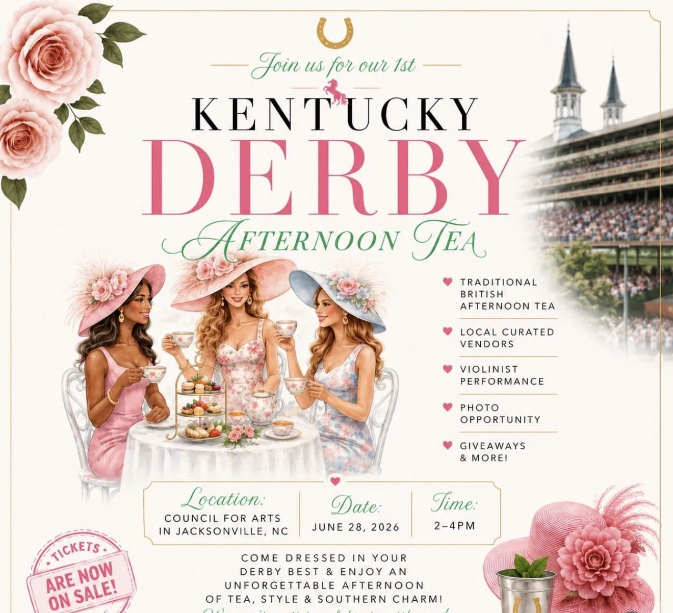 Kentucky Derby Afternoon Tea