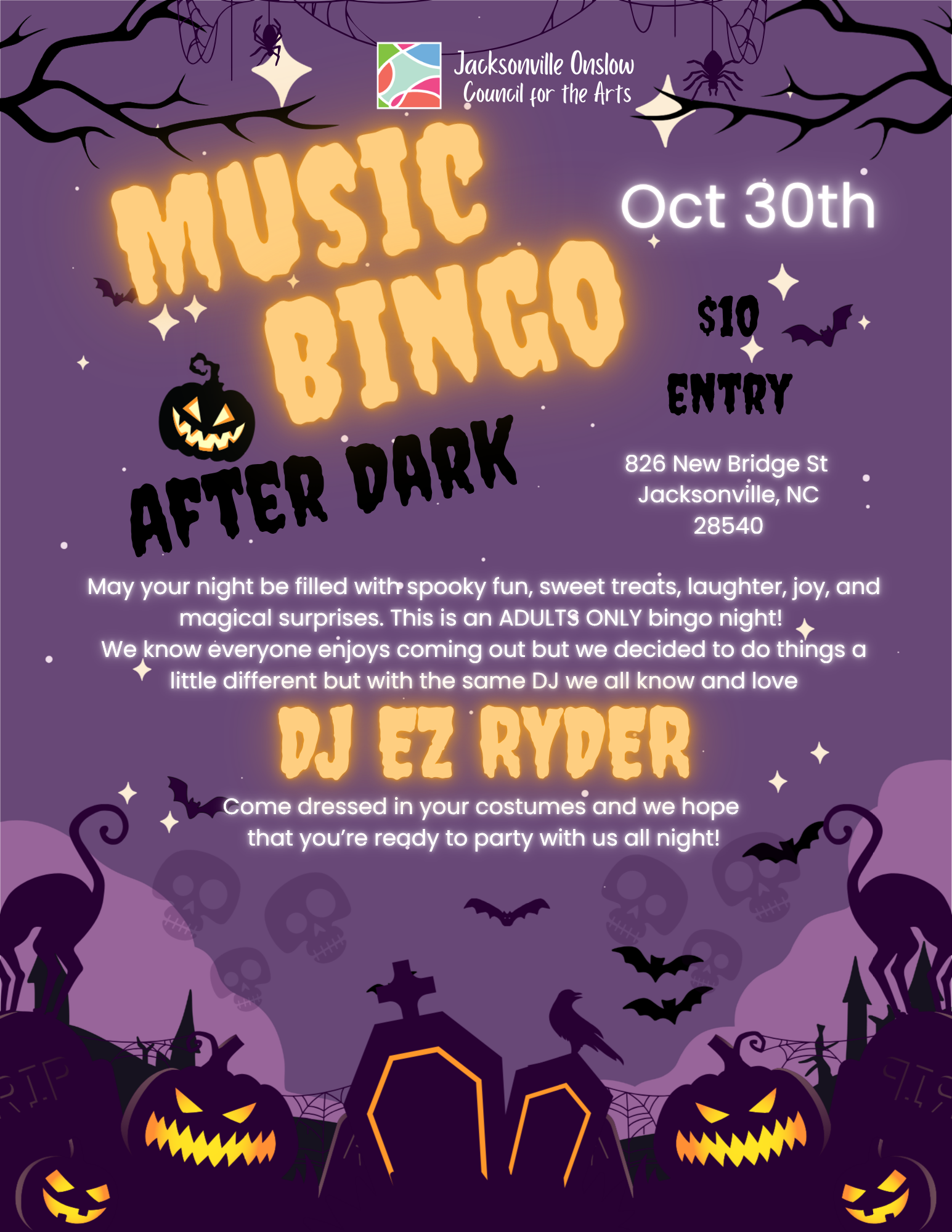 Music Bingo After Dark
