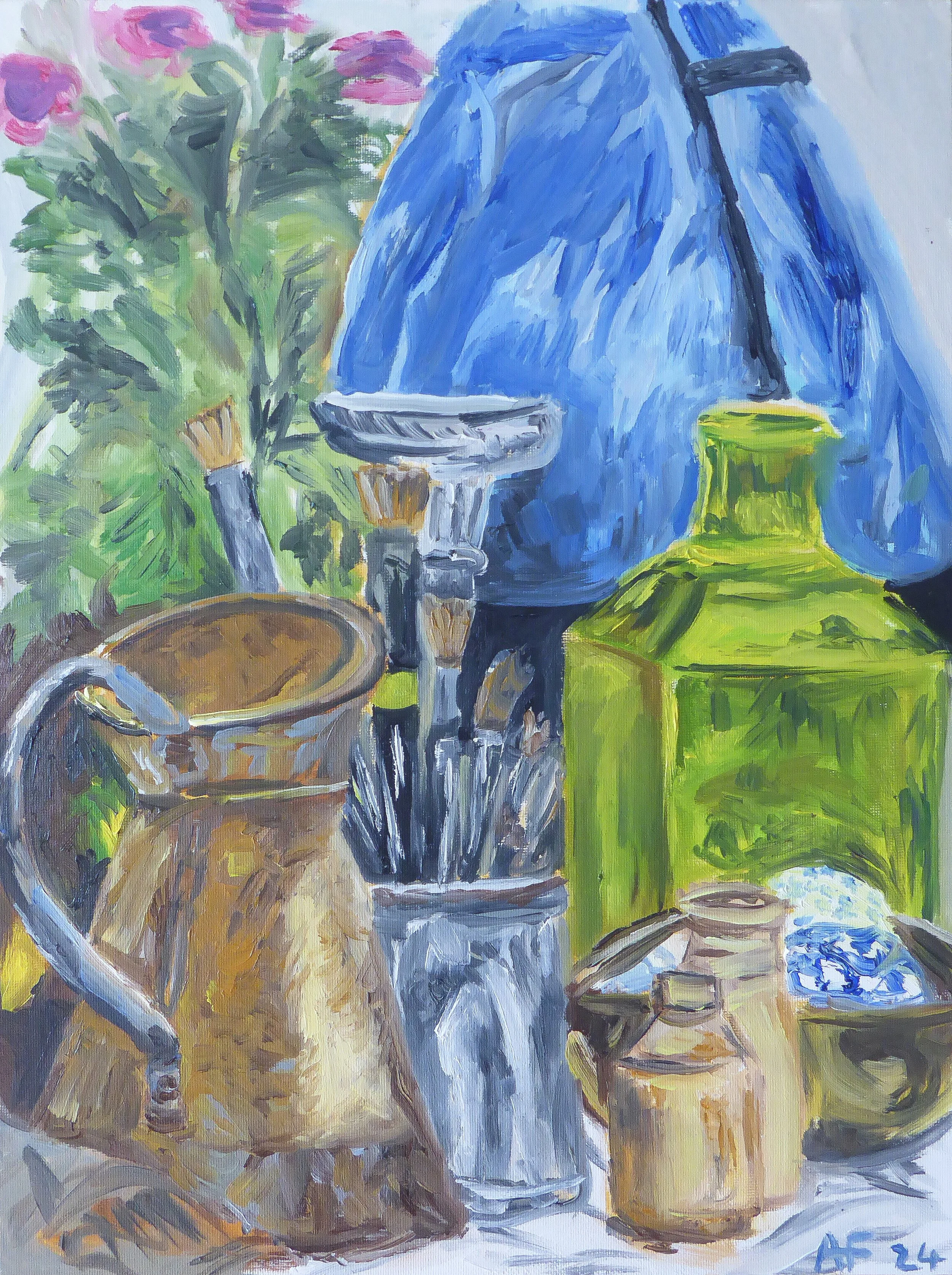 Still life study - painted in the Wynd Gallery's Artist of the Year 2024
