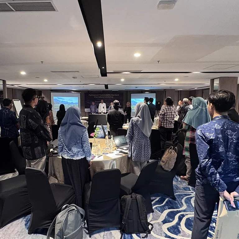 Indonesia steps up implementation of the Hydropower Sustainability Standard to advance sustainable development