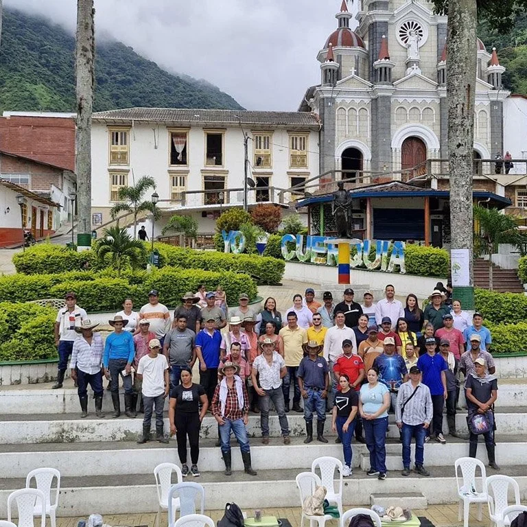 In Colombia's coffee-growing hills, sustainability starts close to home