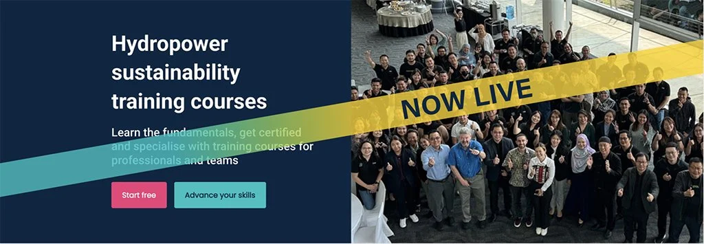Hydropower Sustainability Training Academy expands – new website live