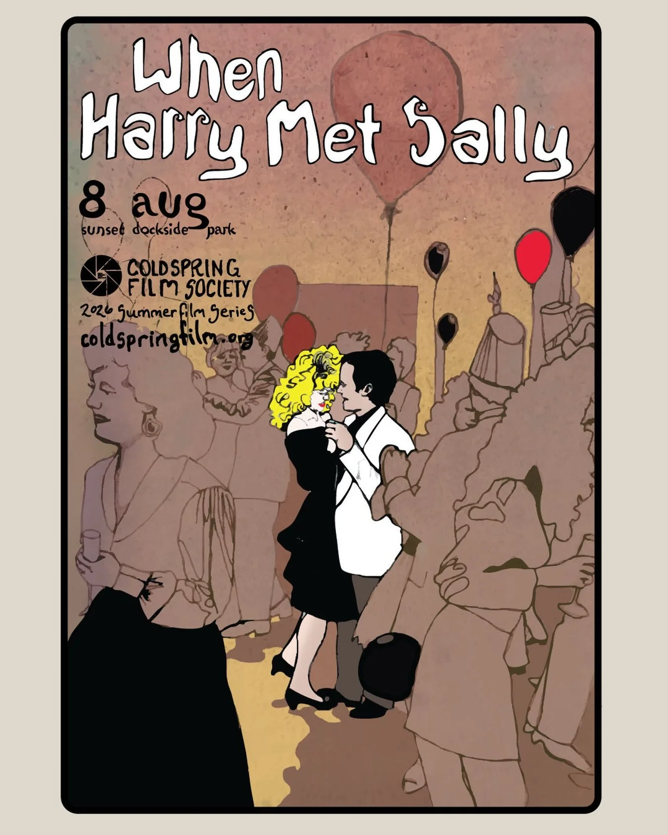 Join us! Sat Aug 8, bring a friend (or a date?..or a friend-date?) and a picnic and enjoy the funny and poignant Nora Ephron-written dialogue layered with Rob Reiner&rsquo;s unmatched sensibility in the 1989 romantic comedy WHEN HARRY MET SALLY. Star