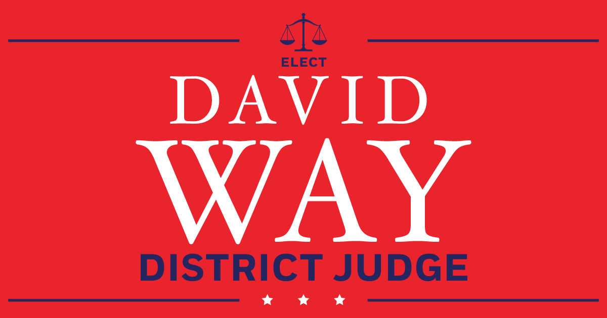 David Way for Judge
