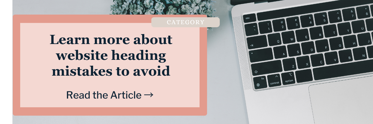 Read "Heading Accessibility Mistakes to Avoid"