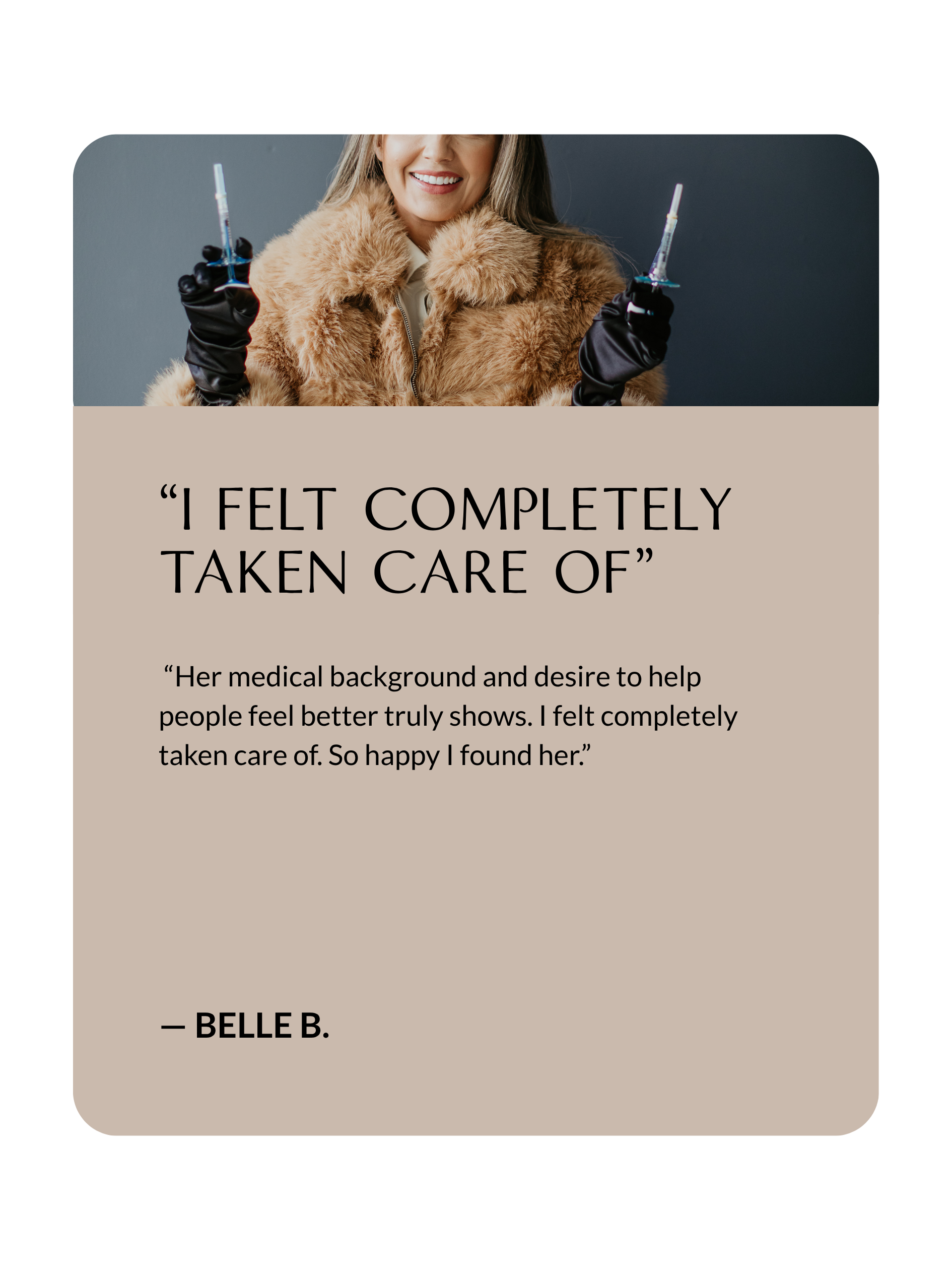 Client testimonial about biostimulatory filler skin lifting at Sona Medical Aesthetics Newcastle WA