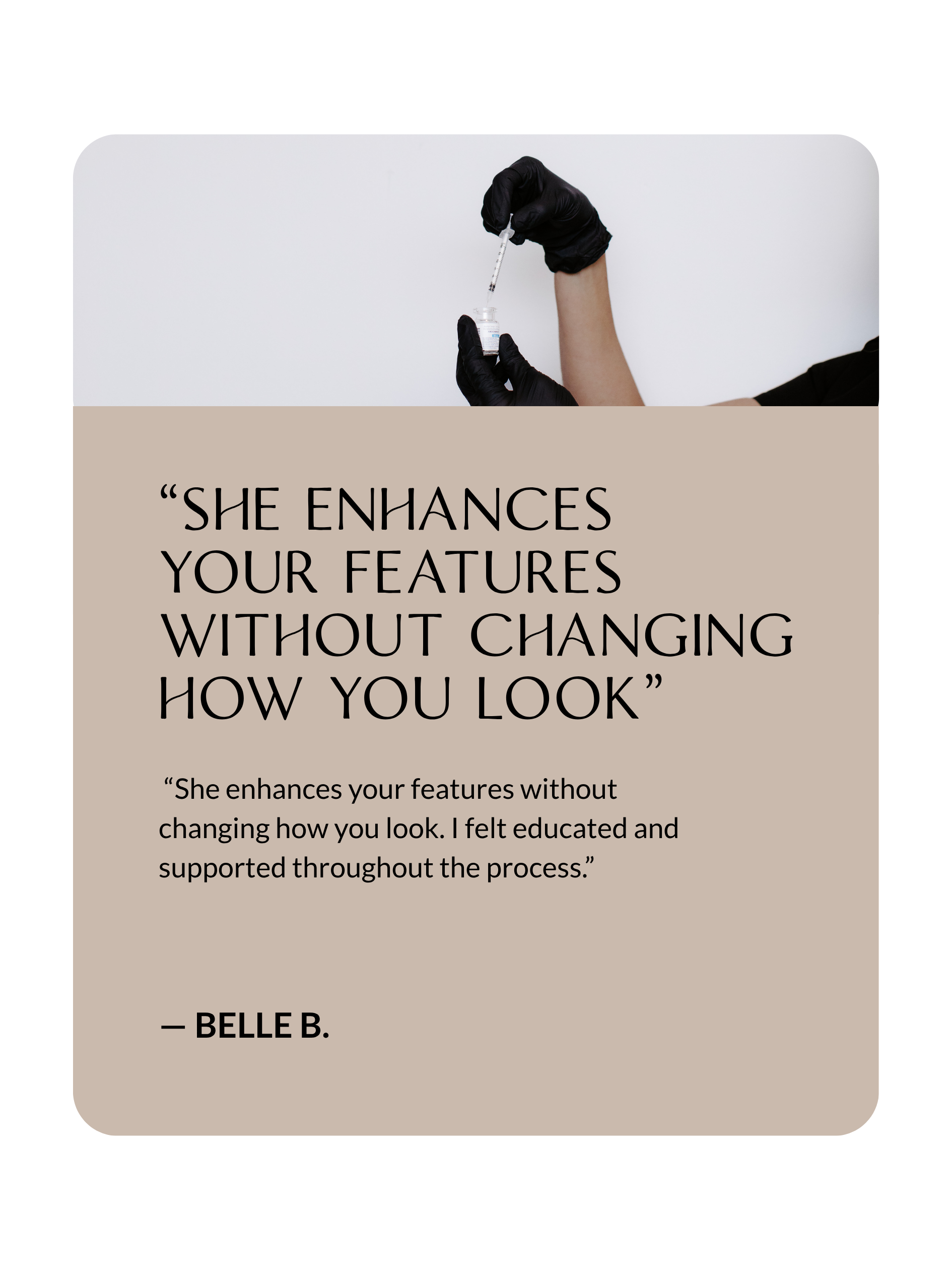 Client testimonial about facial balancing treatment at Sona Medical Aesthetics Newcastle WA