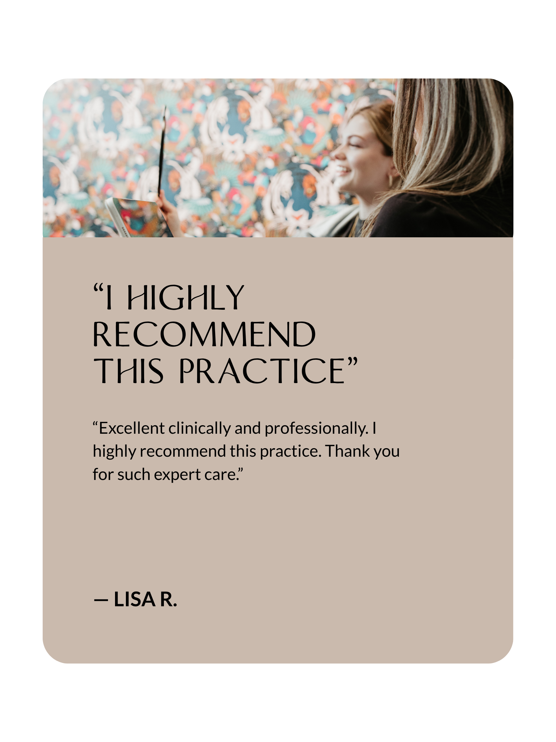 Client testimonial about PRP under-eye treatment at Sona Medical Aesthetics Newcastle WA