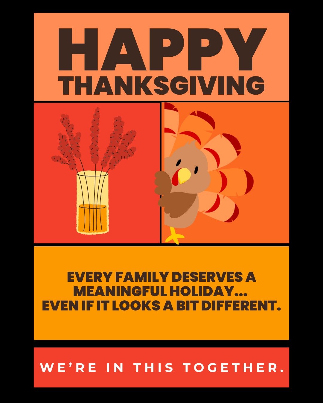 🧡 Happy Thanksgiving, friends! 🧡

Holidays put so much pressure on food, meals, &ldquo;just try this,&rdquo; or pretending everything feels normal when it doesn&rsquo;t. And when you experience ARFID, that pressure can feel even heavier, isolating,