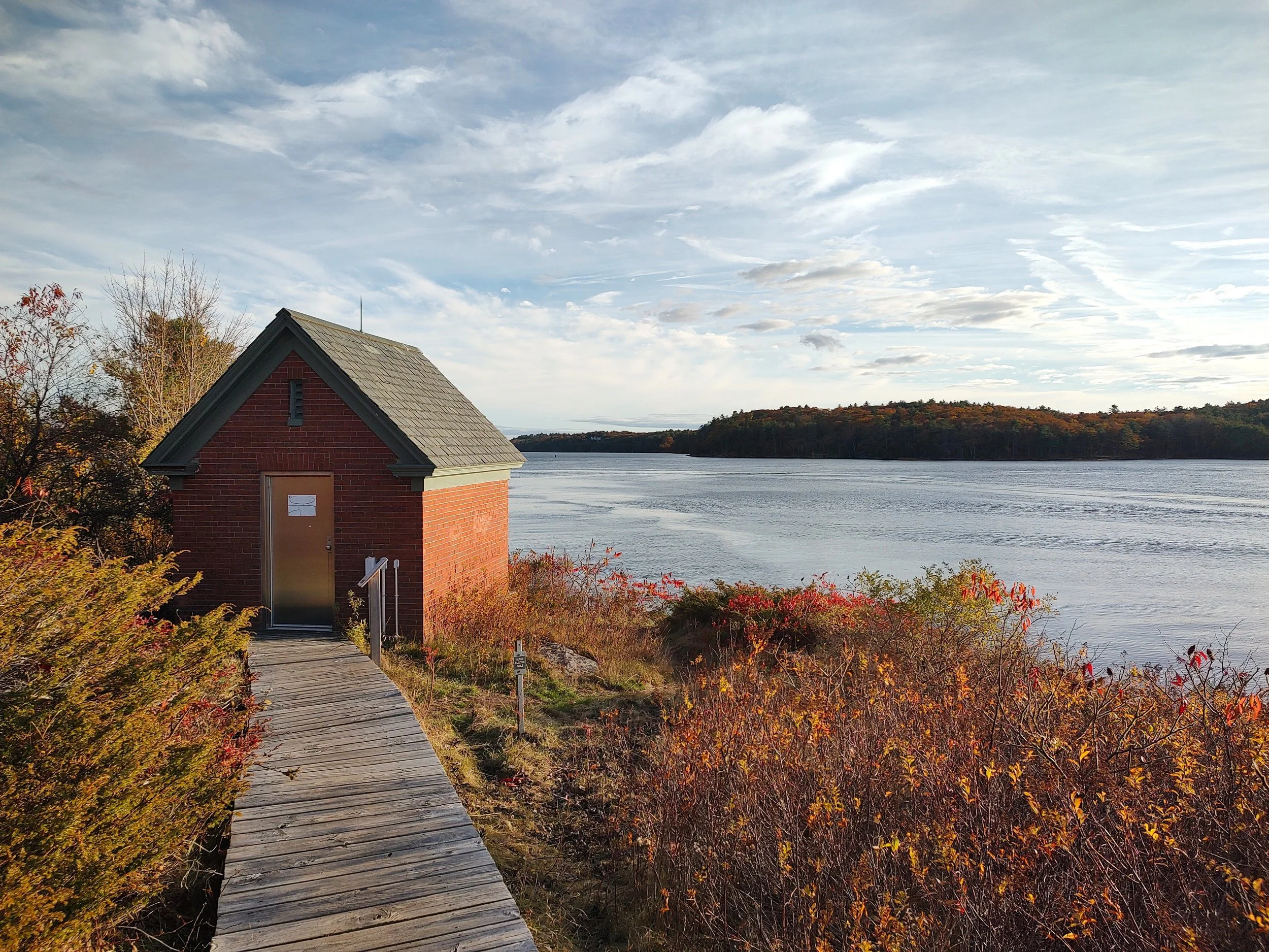 Squirrel Point Light Oil House