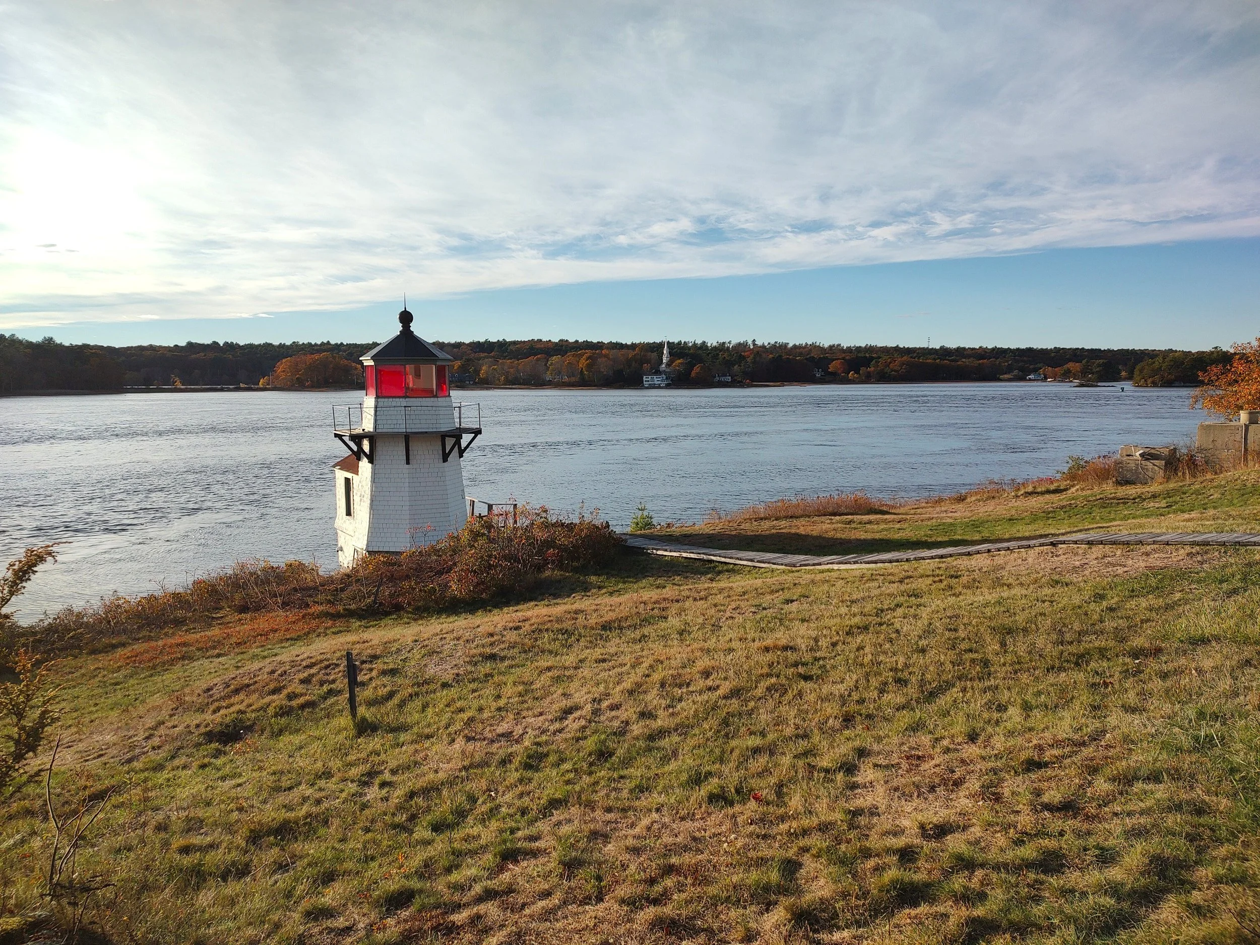 Squirrel Point Light &amp; How Tall Should A Lighthouse Be?