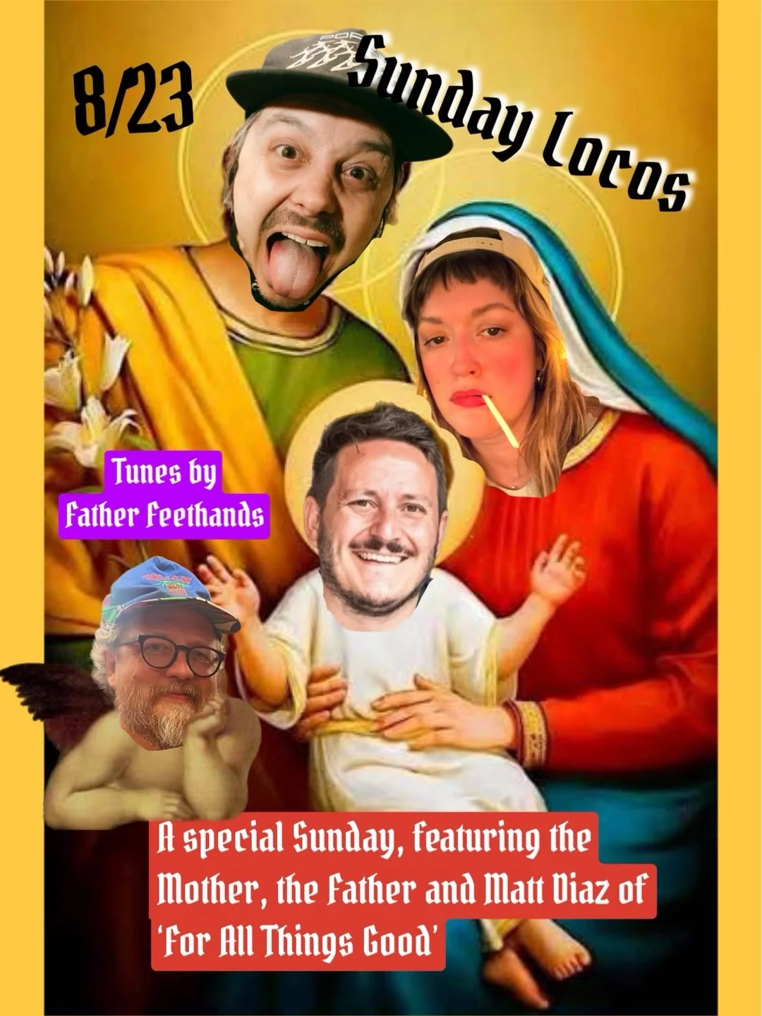 A Sunday Miracle! 🙌🏻 
The stars have an aligned for a surprise Sunday🪽sesh at L&amp;V TOMORROW! 

Not only do you get @brinnymyrick behind the bar, but also brother @bmyrick41 alll day and night. AND sweet bb @mpdiaz86 is popping up @forallthingsg