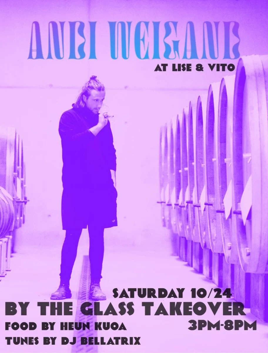 In celebration of @wearekarakterre weekend, we are delighted to have @andi_weigand in house at L&amp;V from Franken, Germany 🇩🇪 THIS Saturday, October 24th, for an afternoon &lsquo;zusammen&rsquo; soir&eacute;e! 🥂 

We will be offering up an array