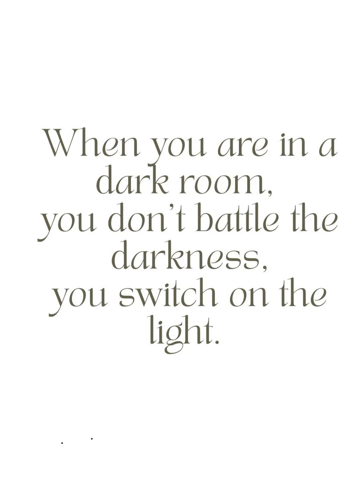 Sometimes we are so used to battling everything and everyone, it becomes us. We cannot consciously see that, but we become programmed to see bears in the road. 

We know life when it&rsquo;s hard, and we feel hard- done- by. 

But.

There is another 