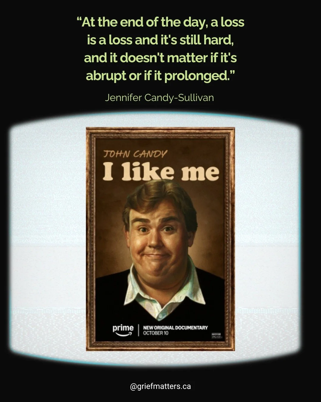 John Candy: I Like Me, a #documentary by director Colin Hanks and producer Ryan Reynolds, dives into the life of beloved actor and comedian John Candy. 
Reynolds and Hanks say their documentary offers a lesson in #grief. 
Read more here: https://ww