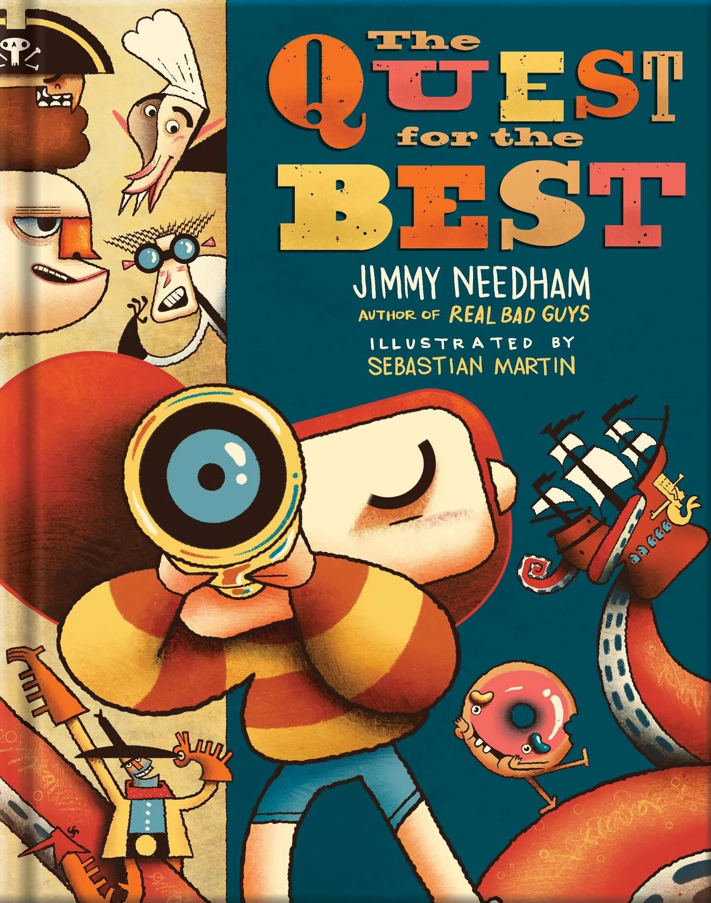 Drops TODAY! Hope you and your kiddos enjoy Jesus through this absurd, wild offering. 😜 Link in bio. 

#thequestforthebest #realbadguys #kidsbooks #christiankidsbooks #funnykidsbooks