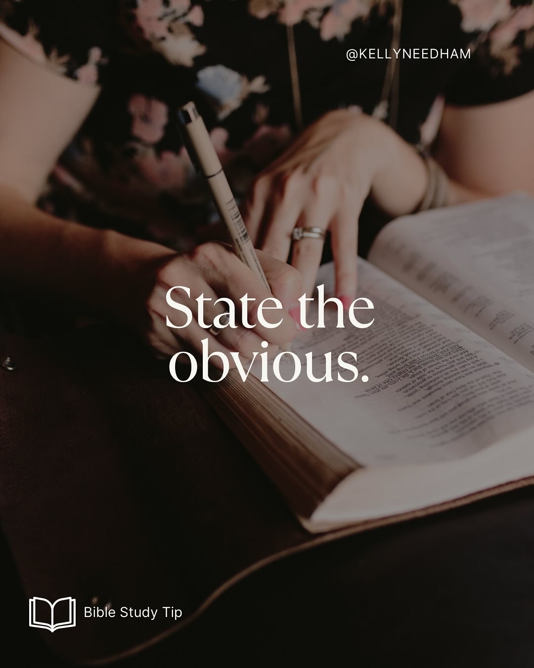 Don&rsquo;t be afraid to write in your Bible. Writing out what you&rsquo;re reading increases the chances that you&rsquo;ll remember what you read. And you don&rsquo;t need to have something profound to write. Simply rewriting or summarizing what you